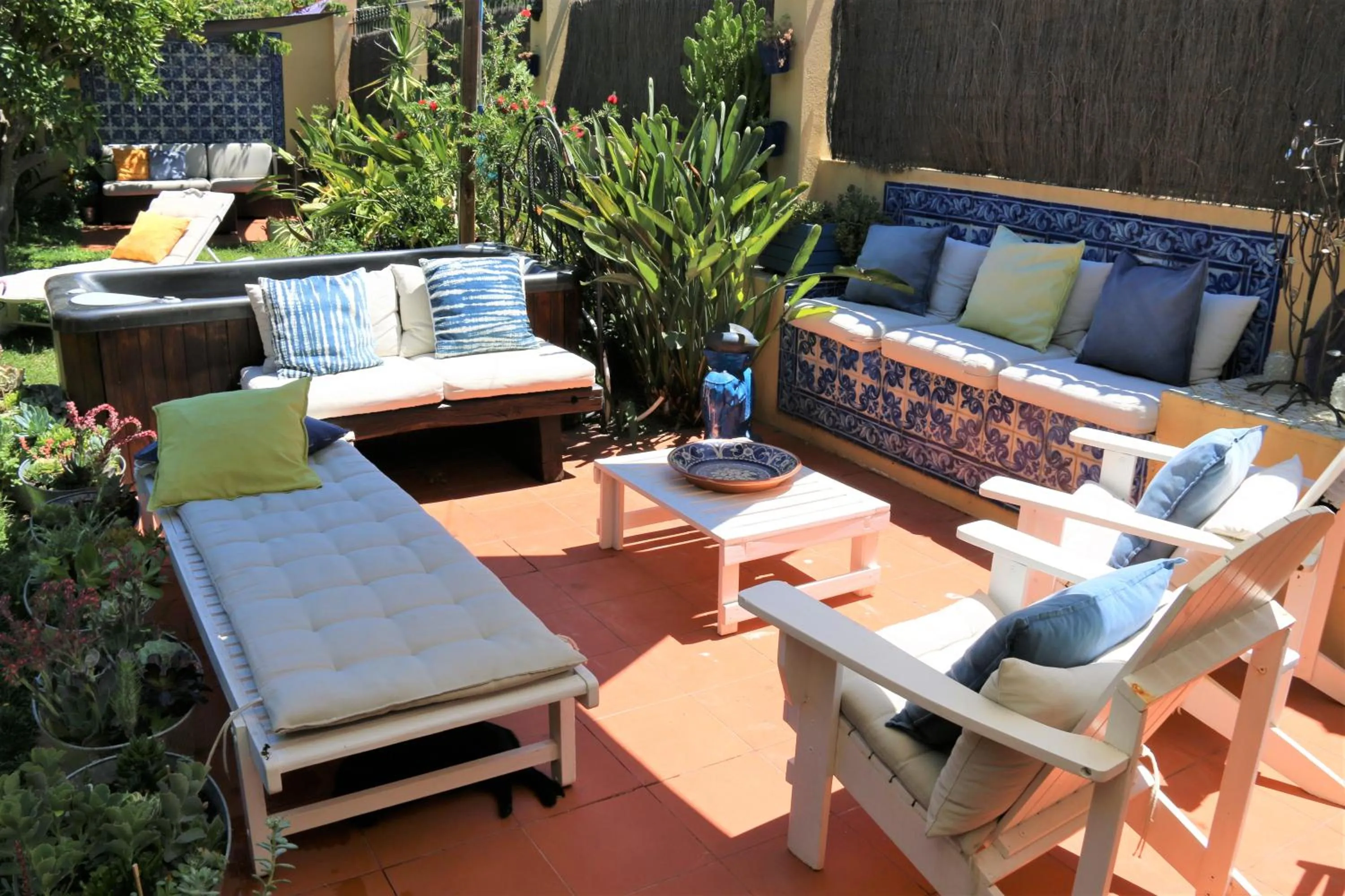 Garden in Geronimo Guest House Belém