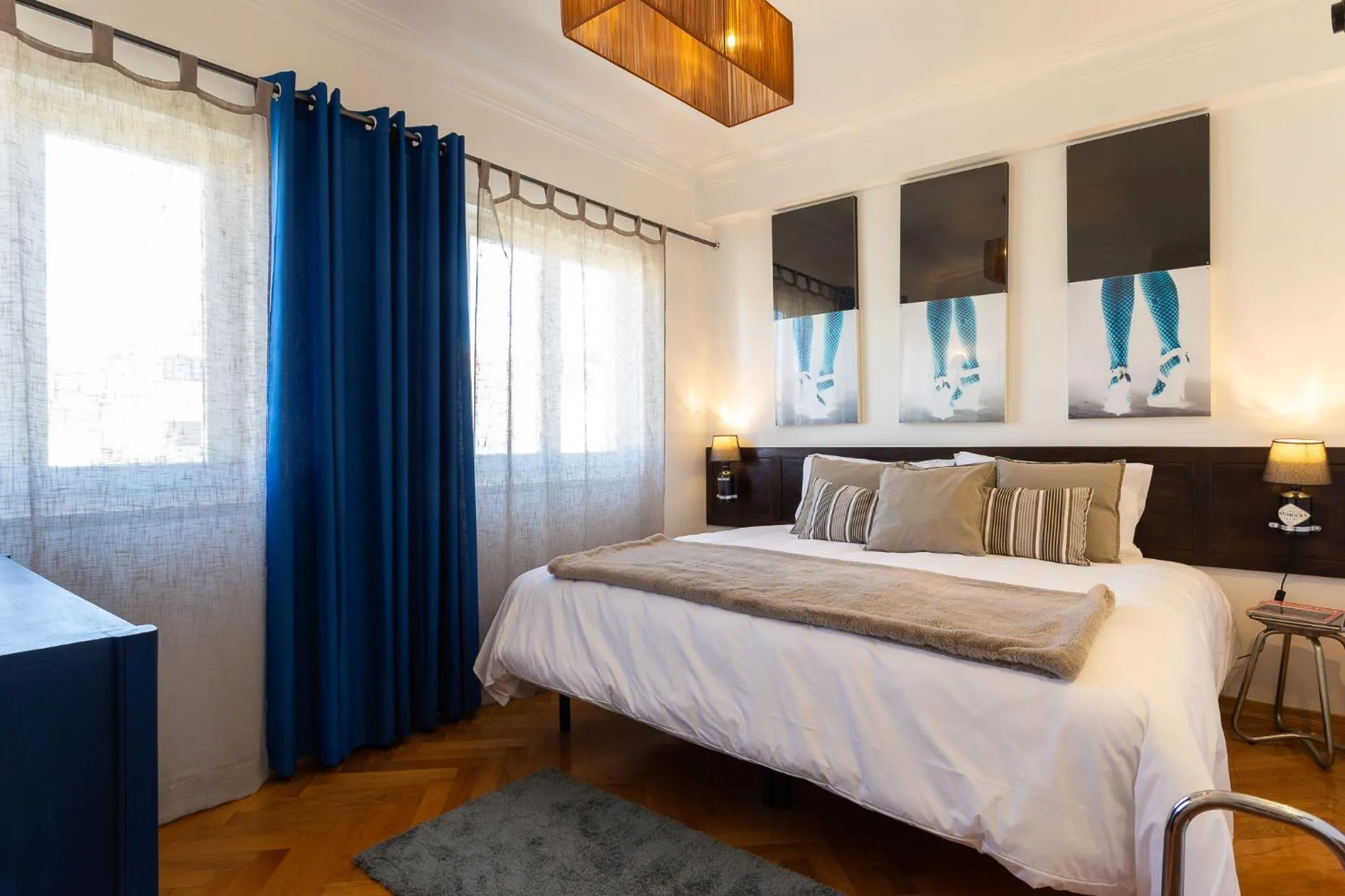 Bedroom, Bed in Geronimo Guest House Belém