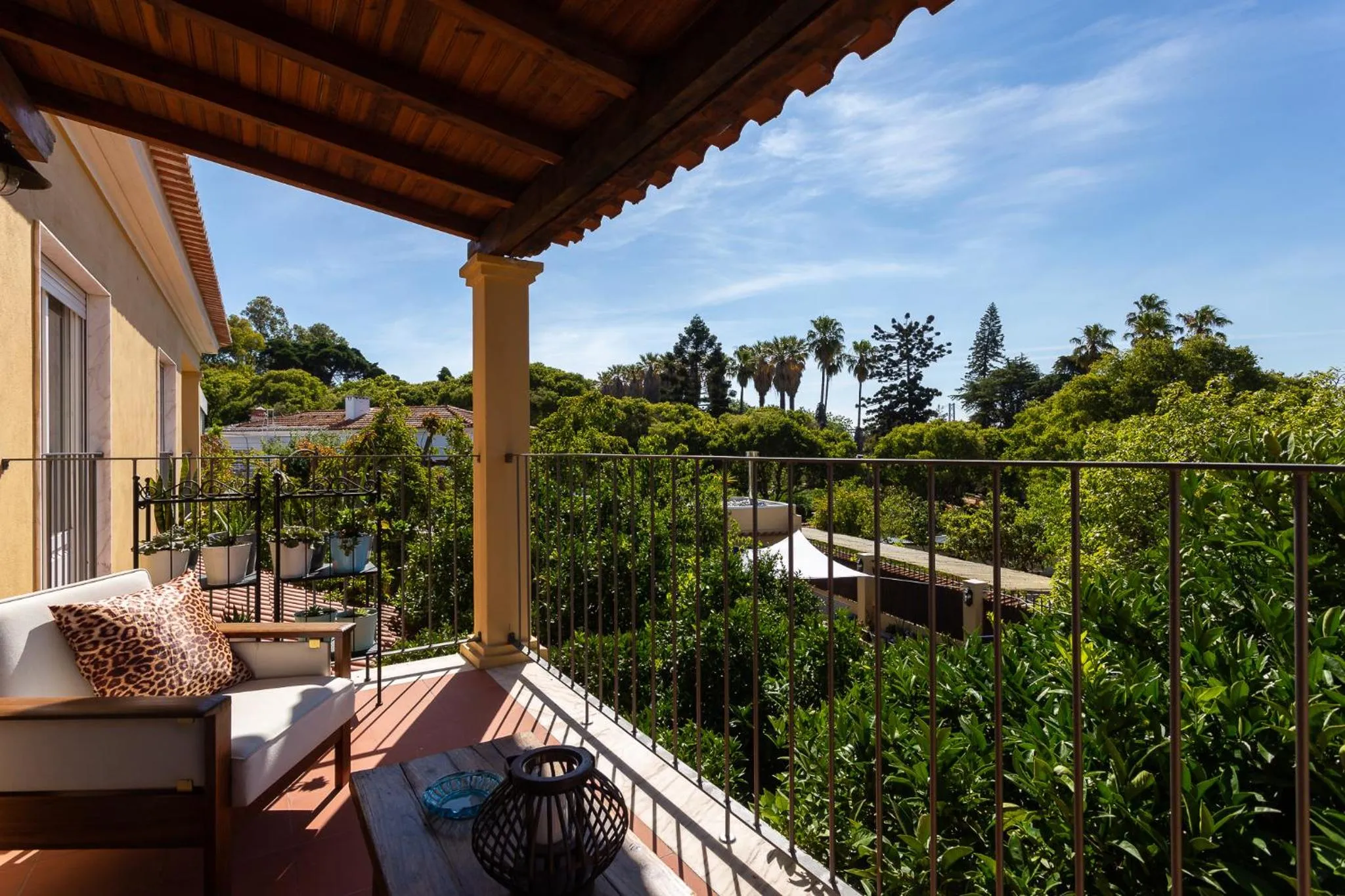 Balcony/Terrace in Geronimo Guest House Belém