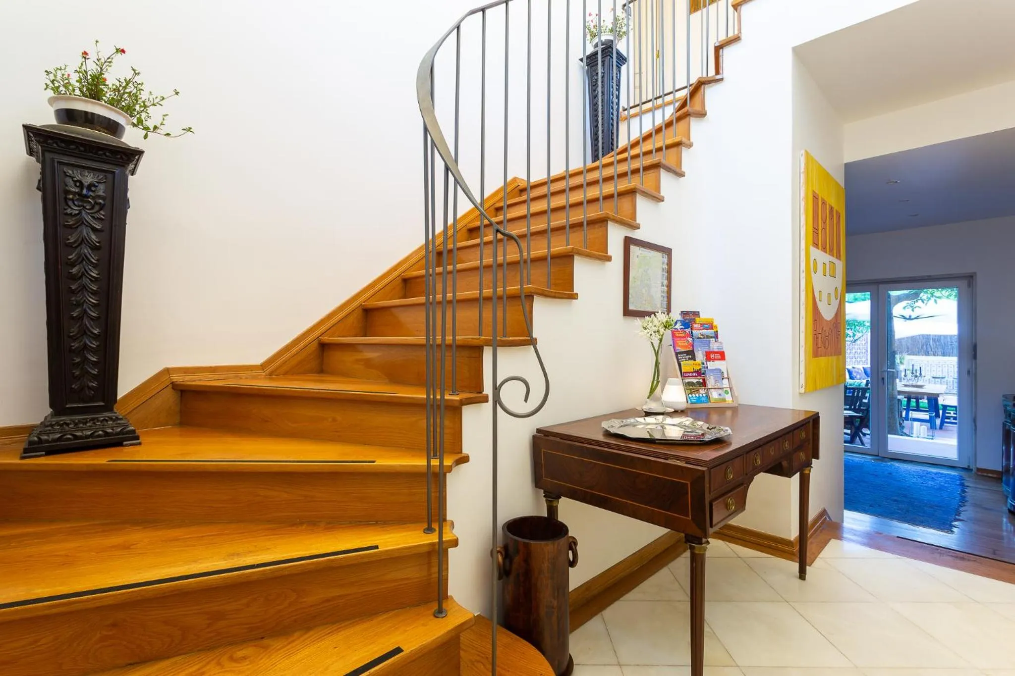 Lobby or reception in Geronimo Guest House Belém