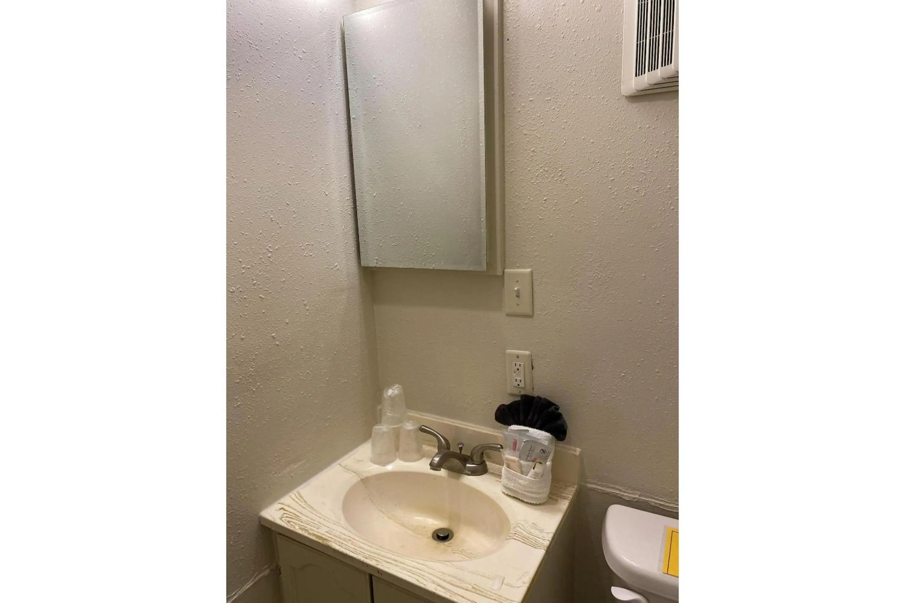 Bathroom in Homestead Inn Wolf Point Hwy 2