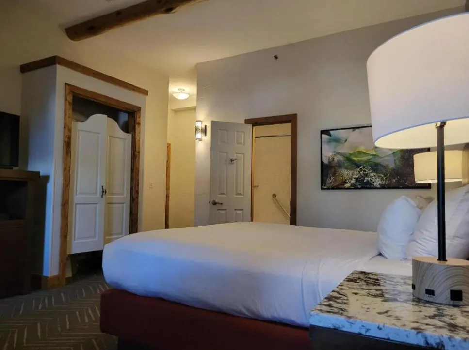 Bed in The Lodge at Breckenridge
