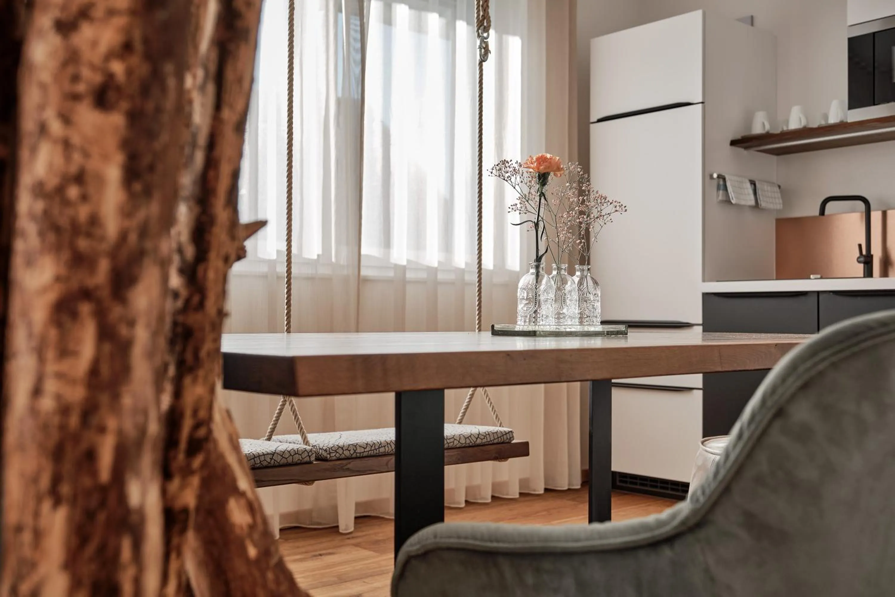 Dining area in WaldFunkeln LODGE