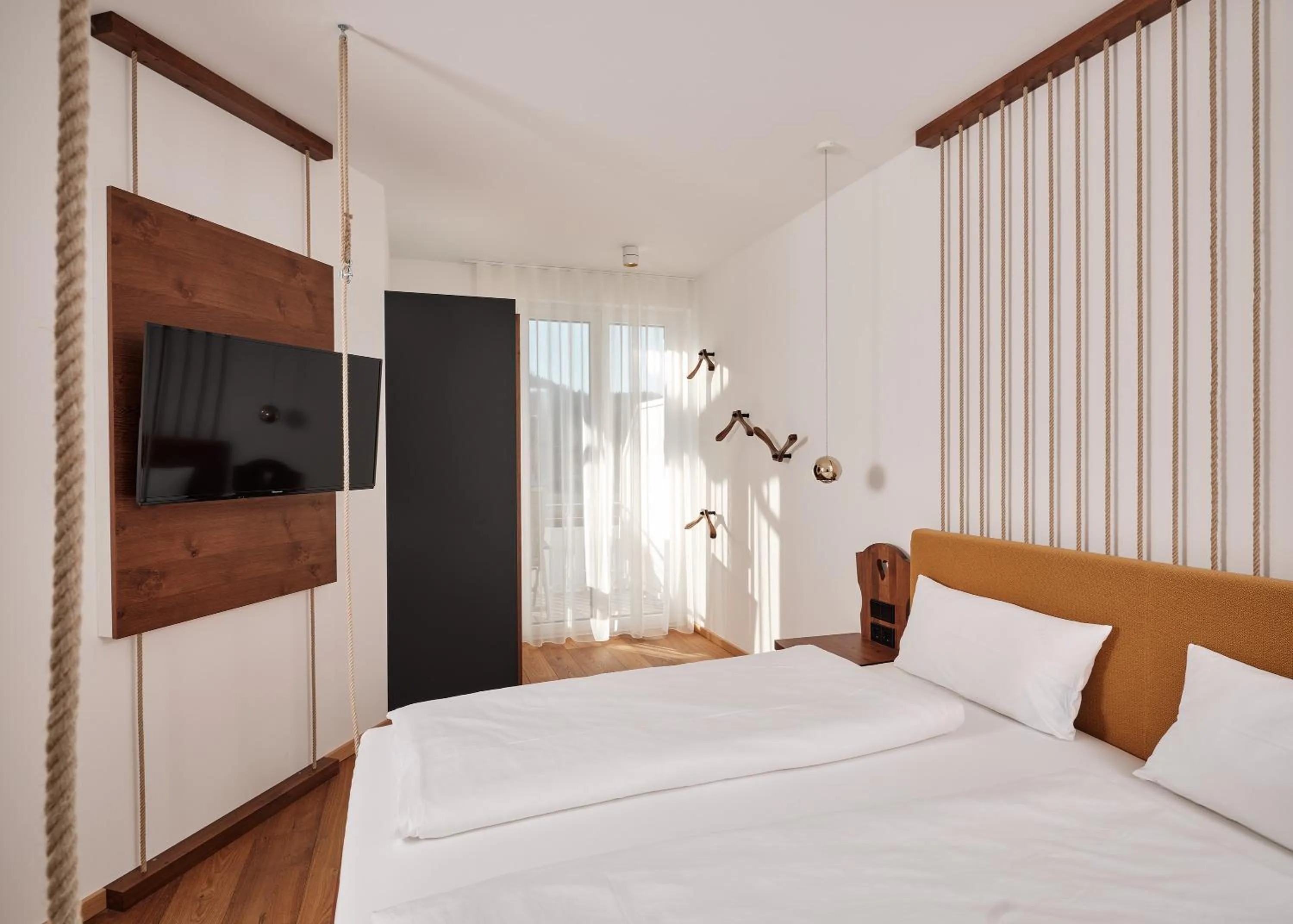 Bedroom, Bed in WaldFunkeln LODGE