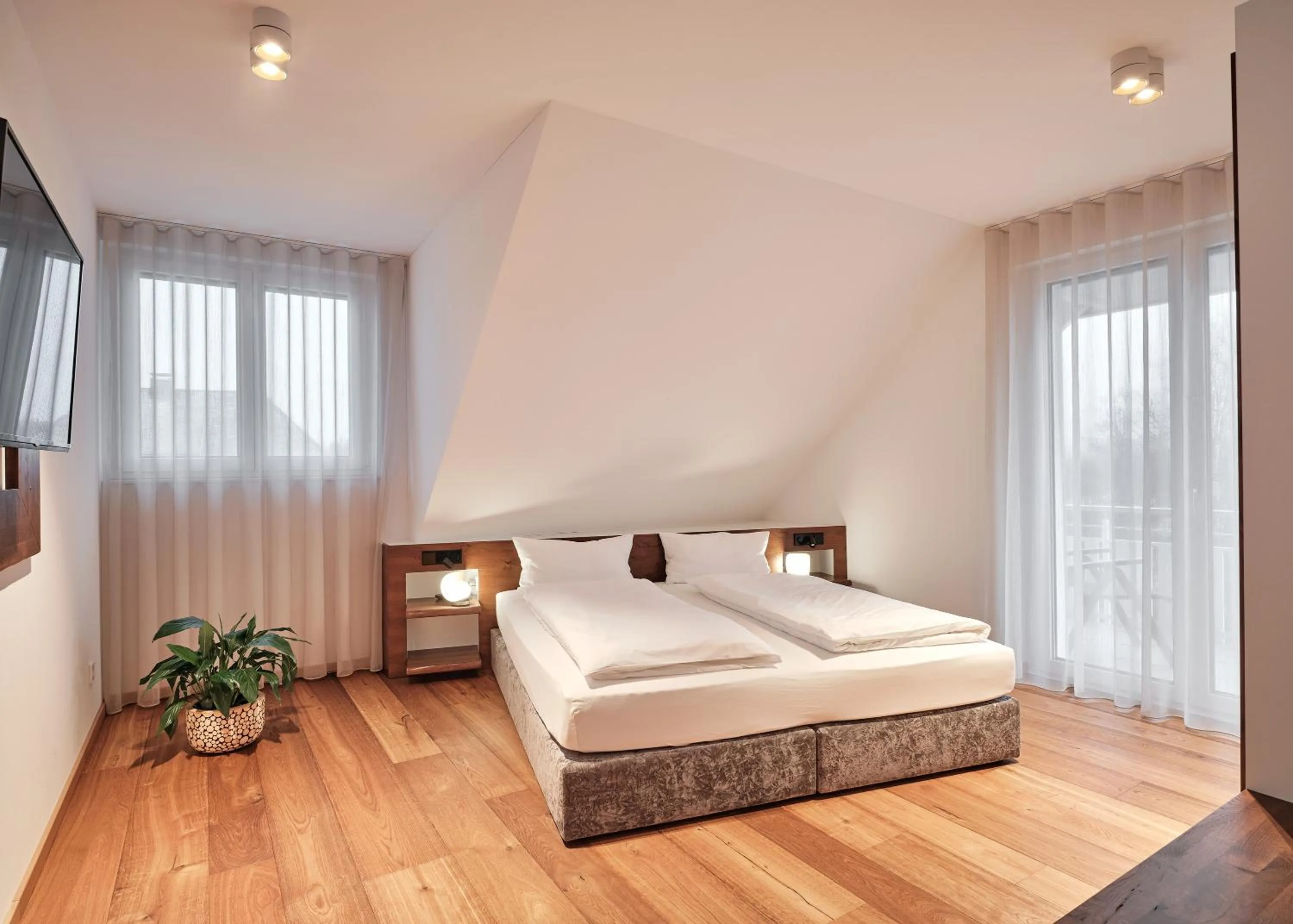 Bedroom, Bed in WaldFunkeln LODGE