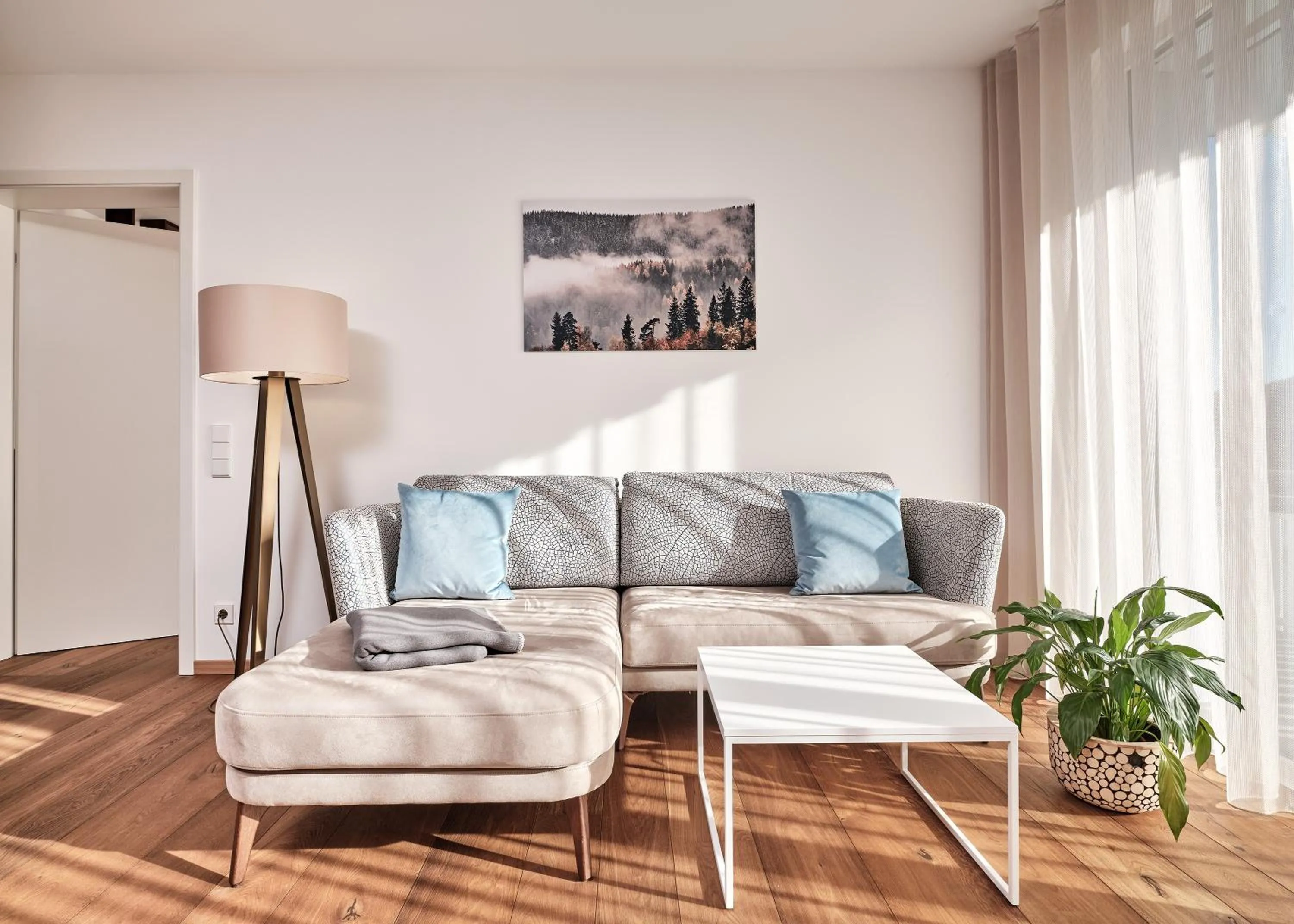 Living room in WaldFunkeln LODGE