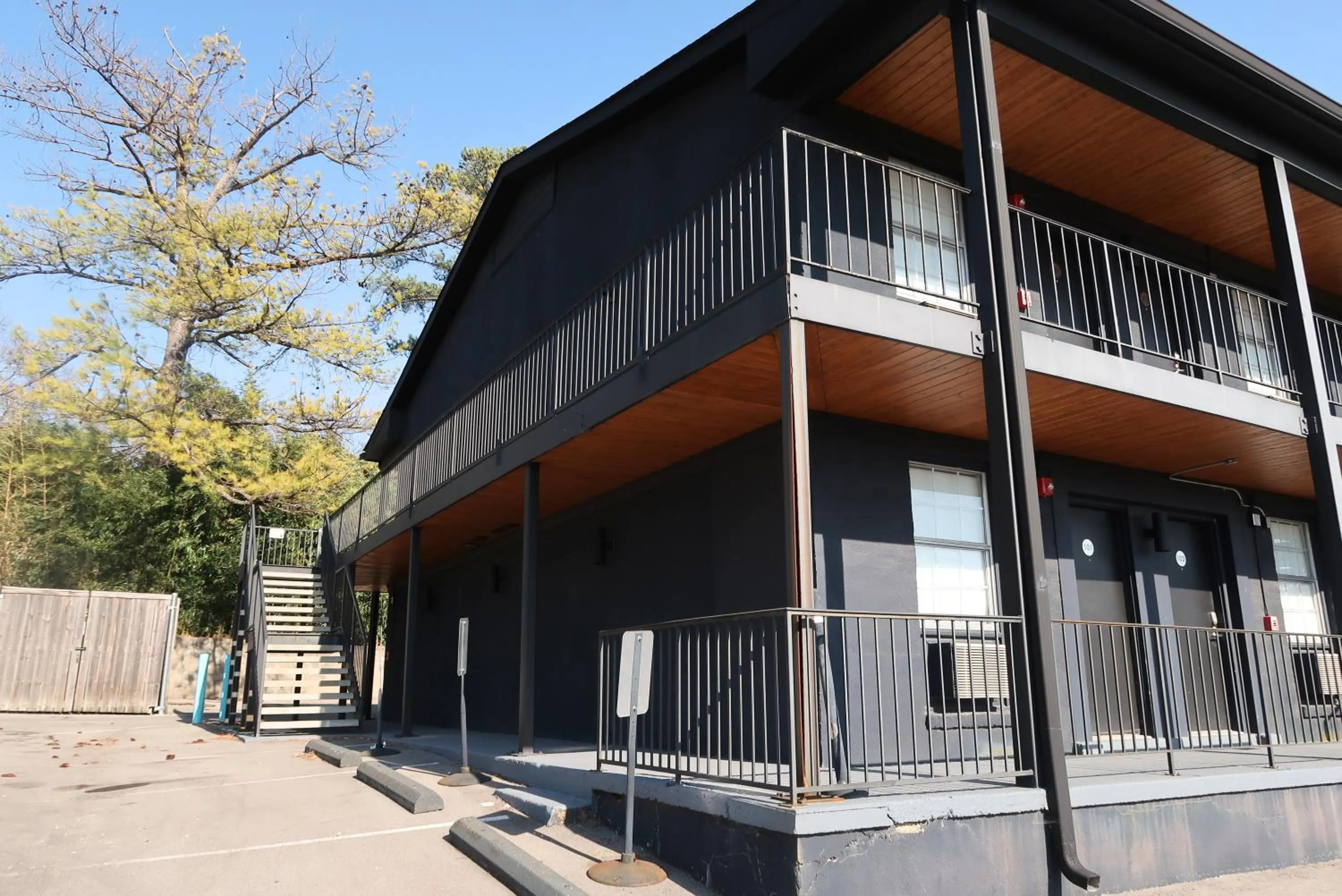 Property building in The Iris Motel