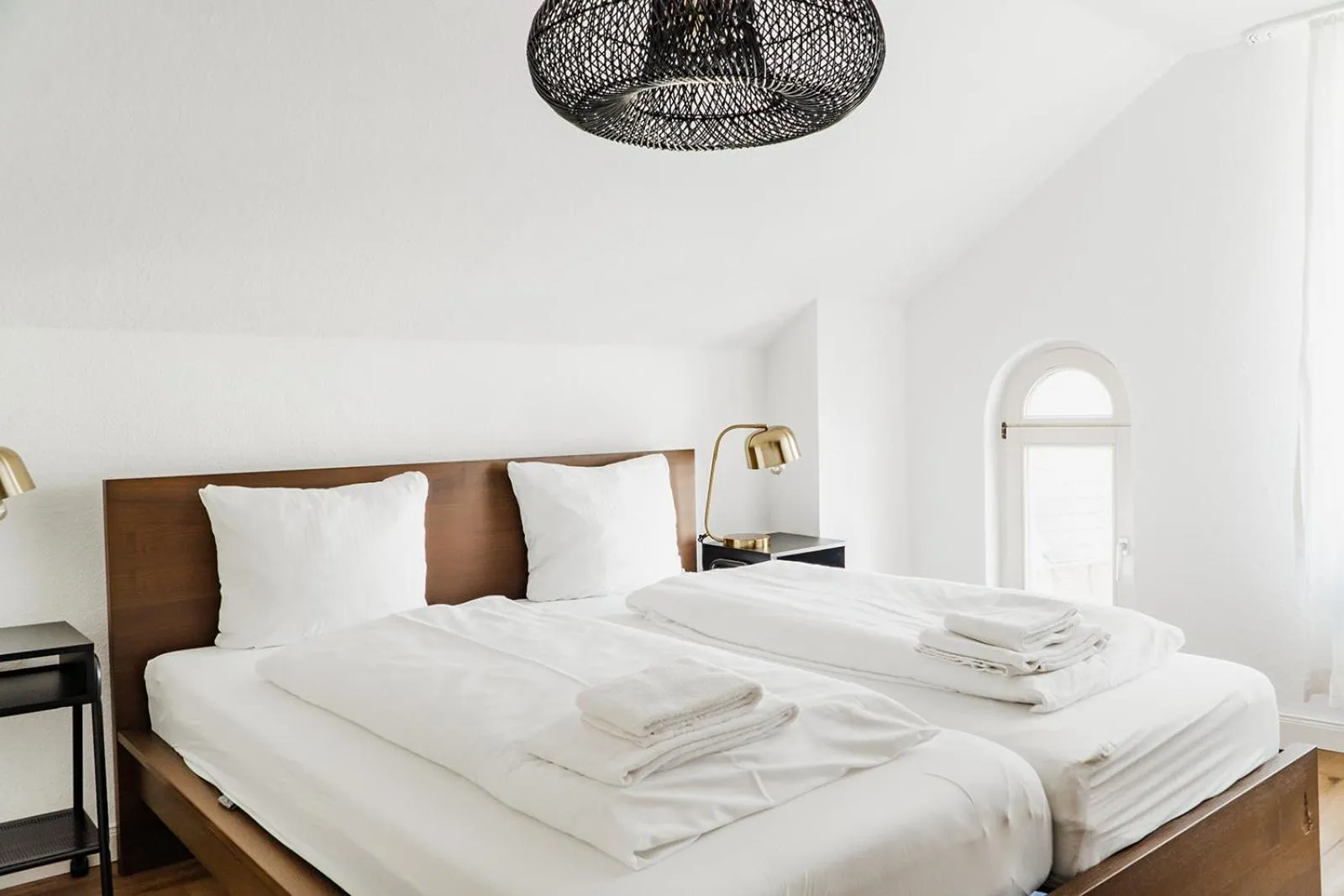 Bed in 360 Grad Hotel & Bar