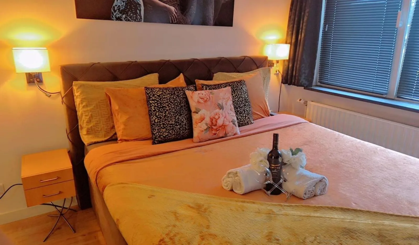 Bed in B&B Immerloopark