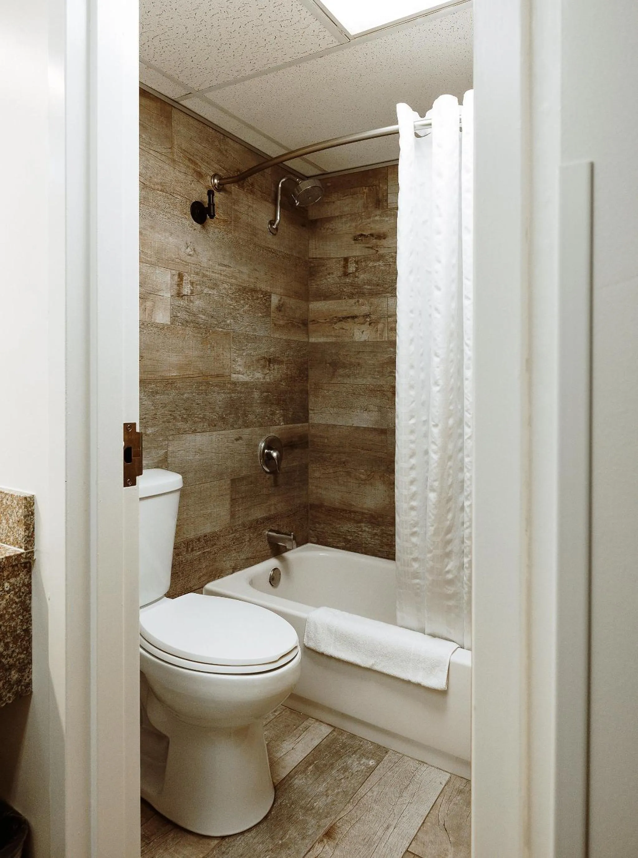 Bathroom in Taos Valley Lodge