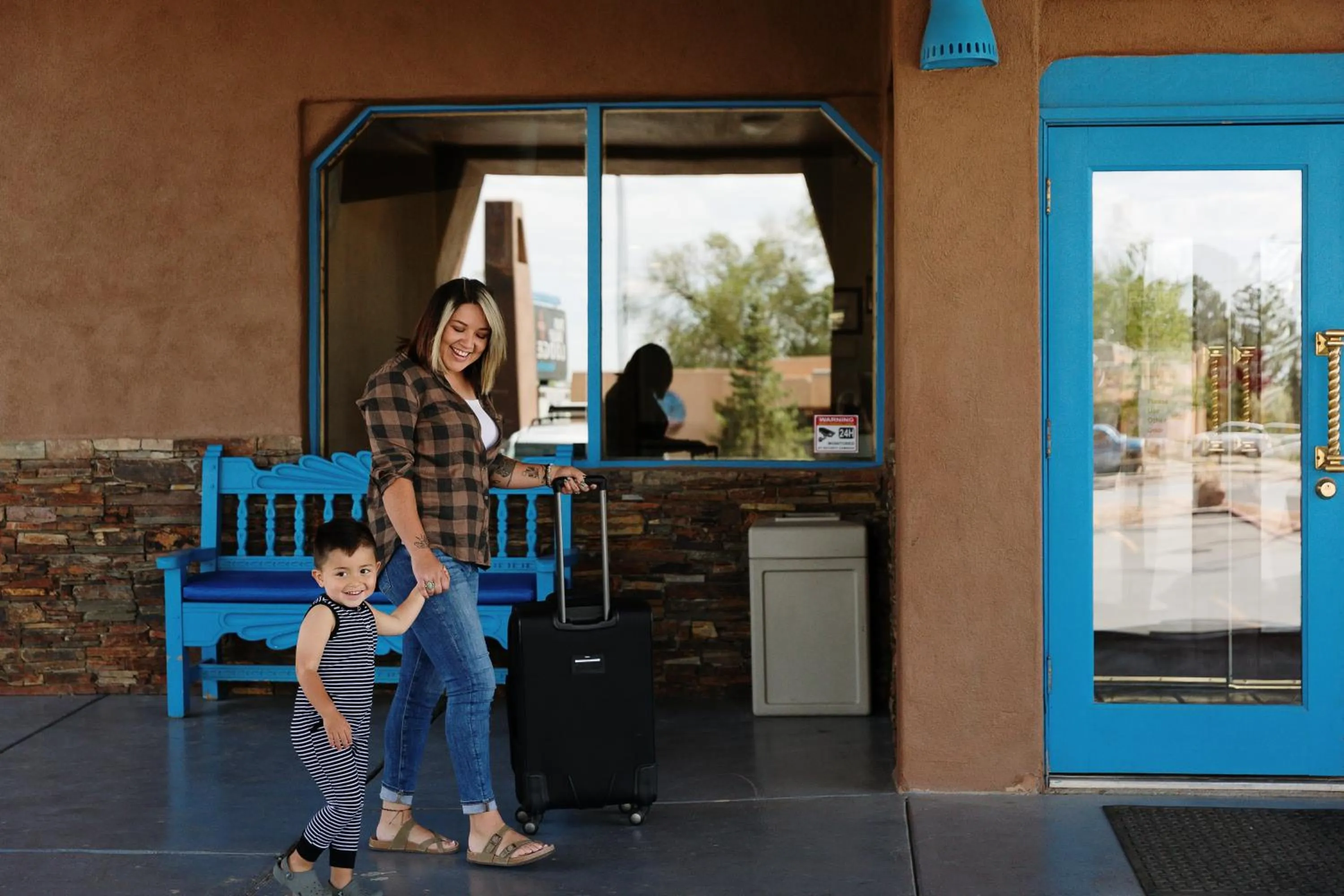 Lobby or reception in Taos Valley Lodge