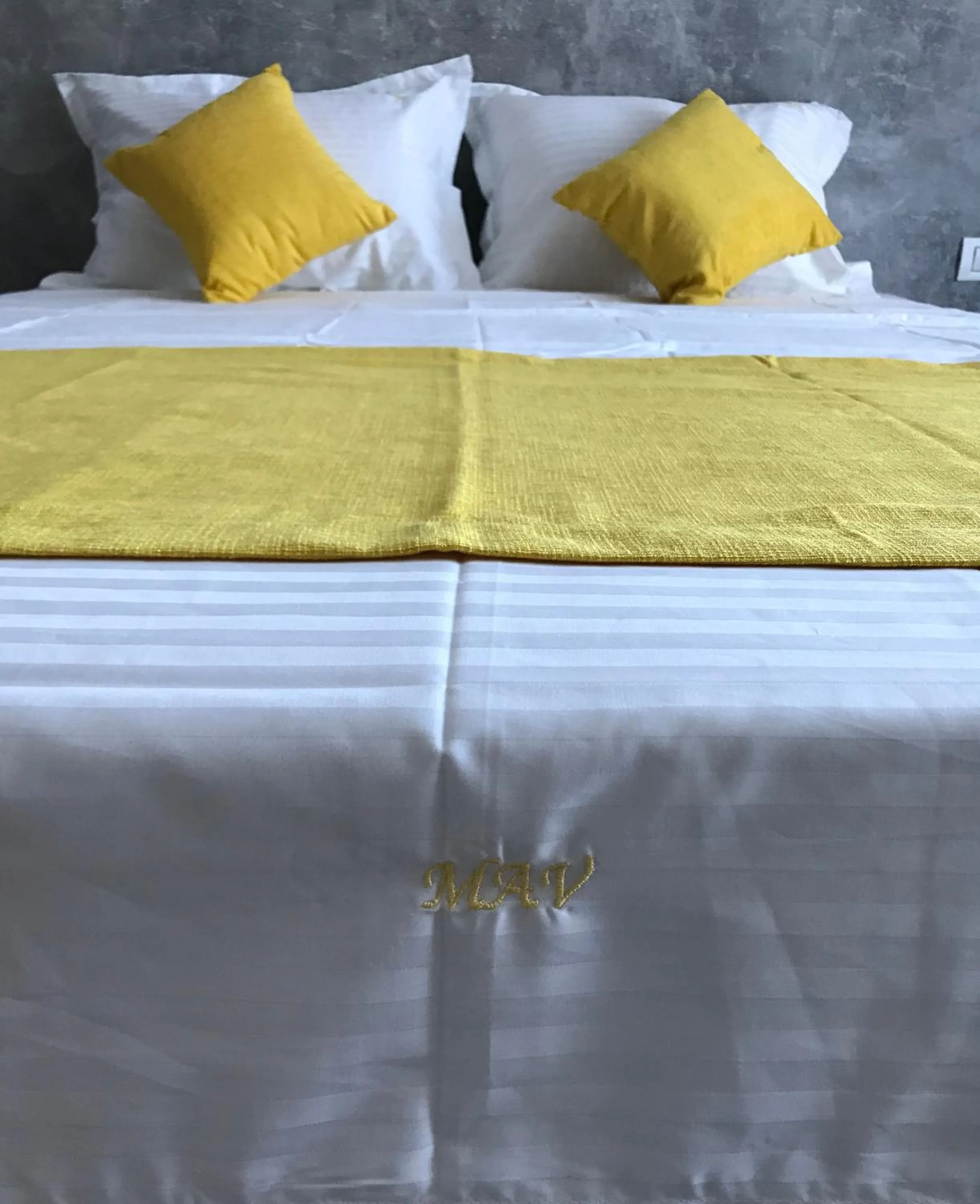 Bed in MAV Boutique Villa