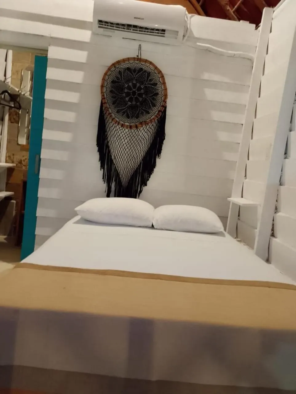 Bed in Hotel AKBAL Holbox
