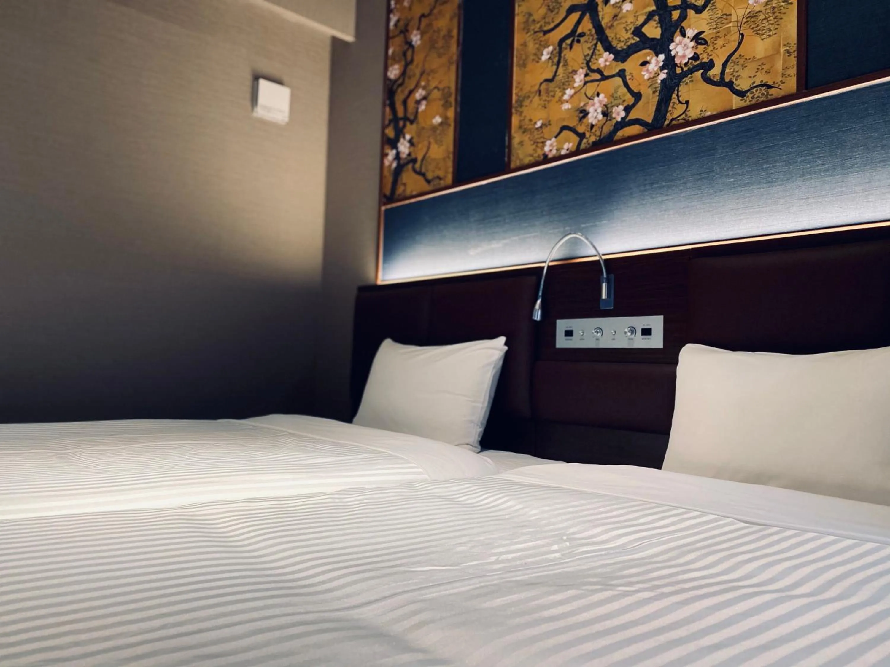 Photo of the whole room, Bed in Hotel Halrotto Fukuoka Hakata