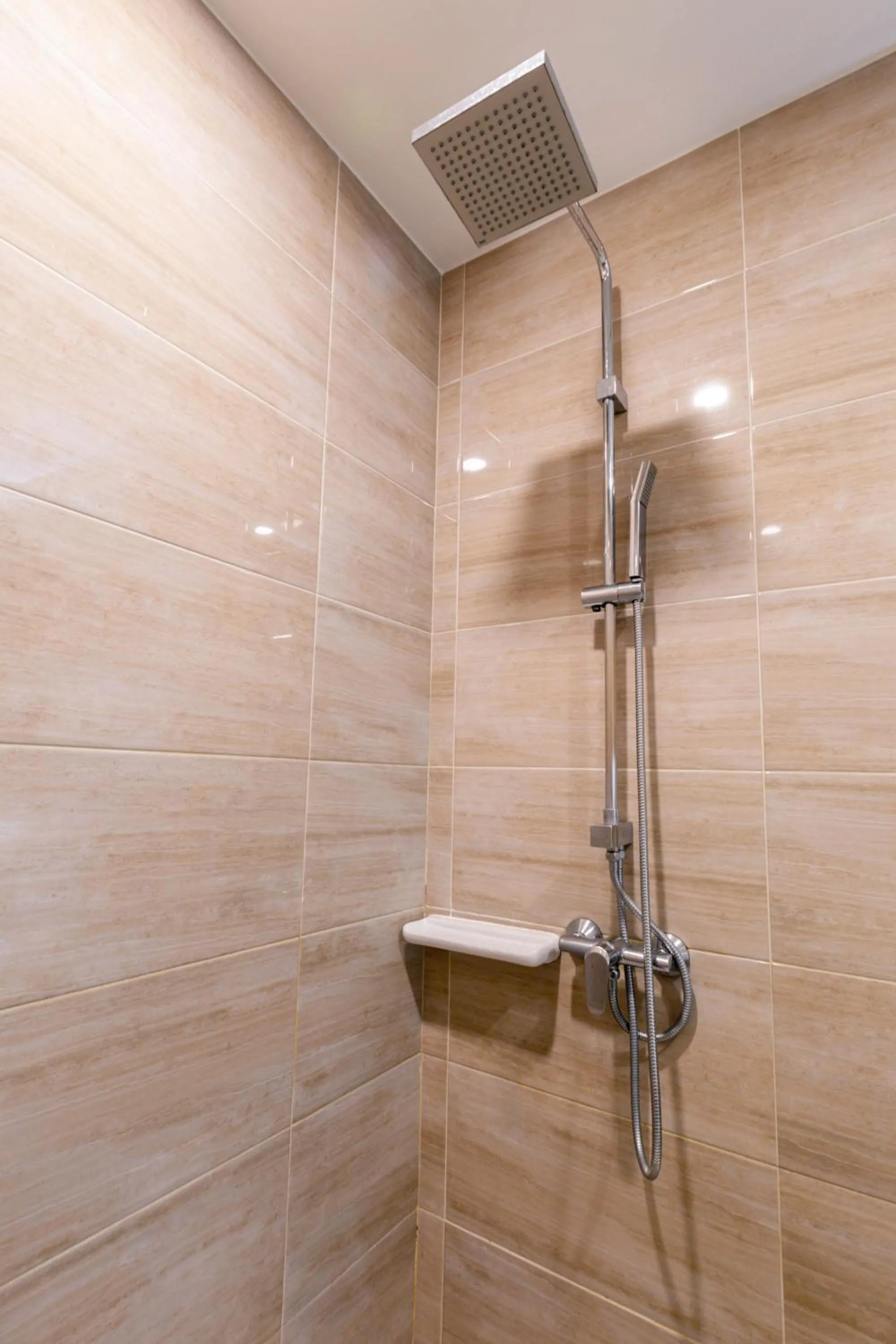 Shower in Leela Orchid Hotel