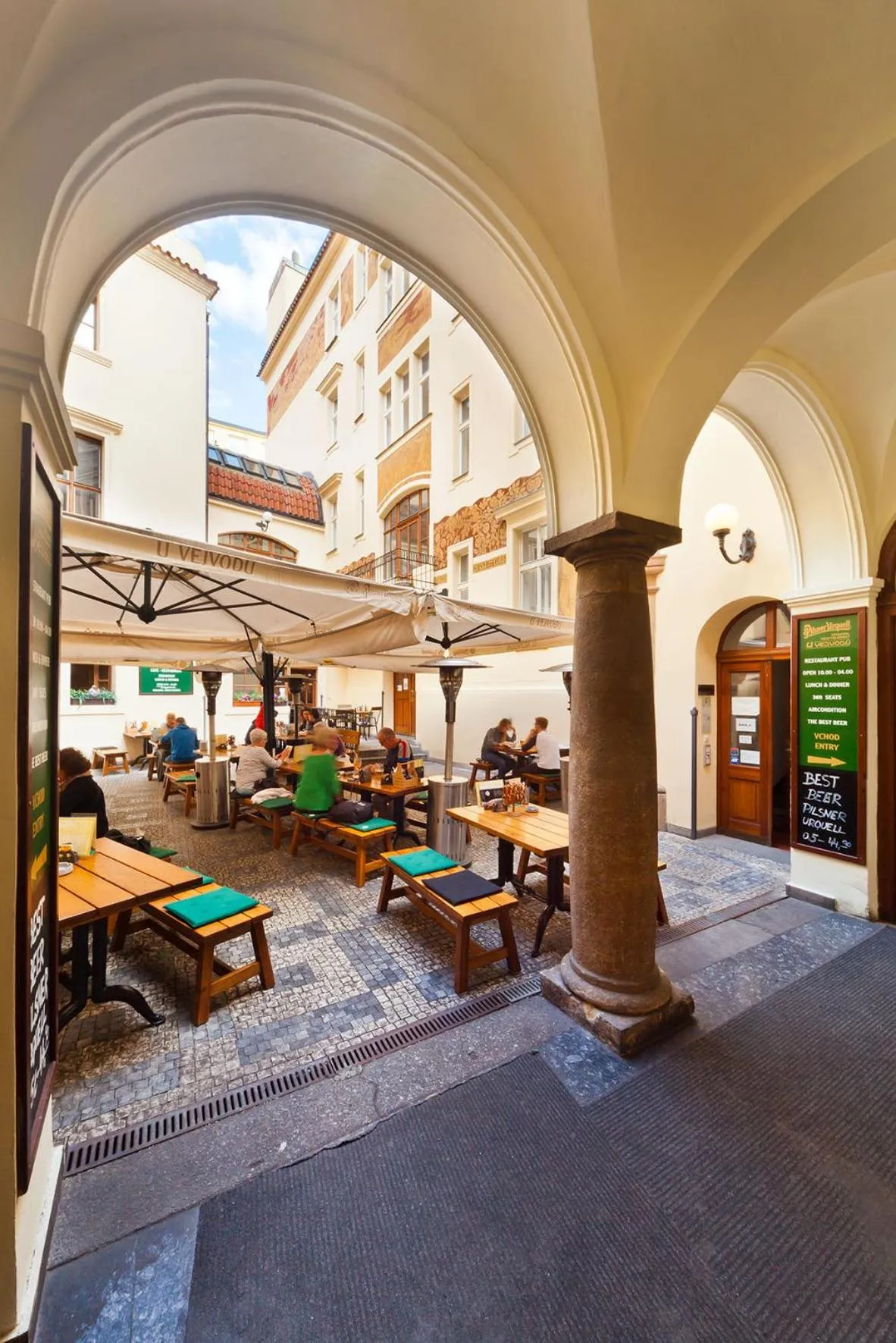 Restaurant/places to eat in Residence u Vejvodů