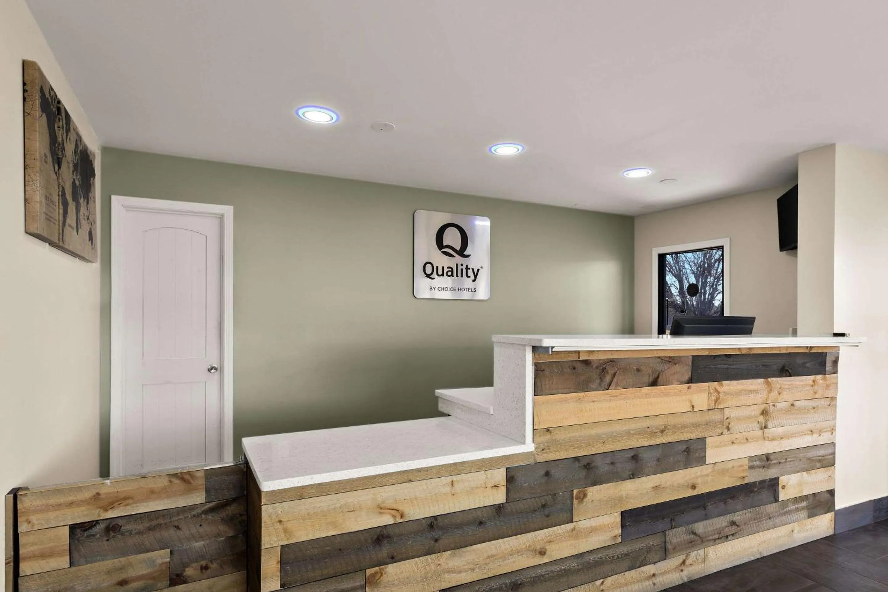 Lobby or reception in Quality Inn Monroe