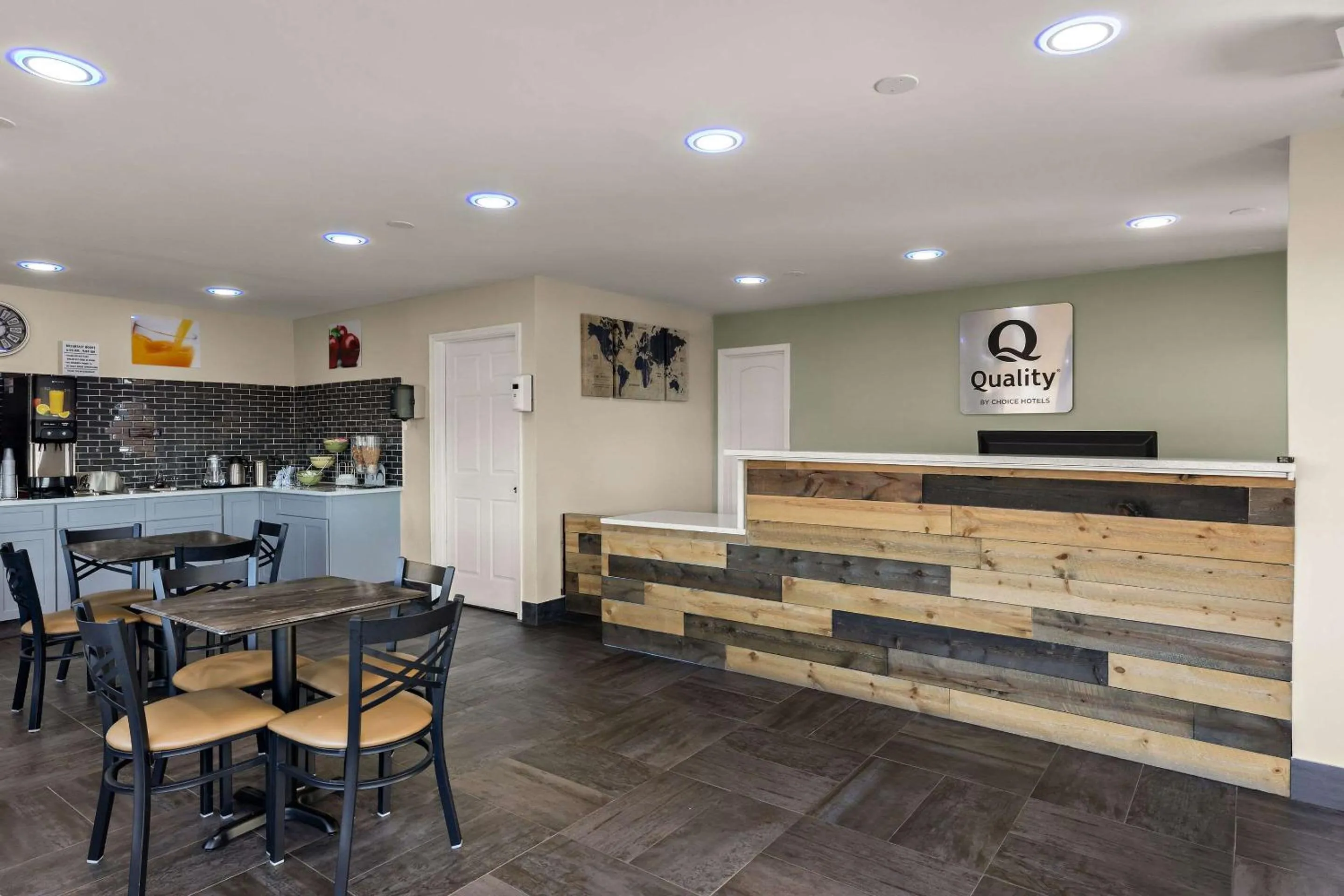 Lobby or reception in Quality Inn Monroe