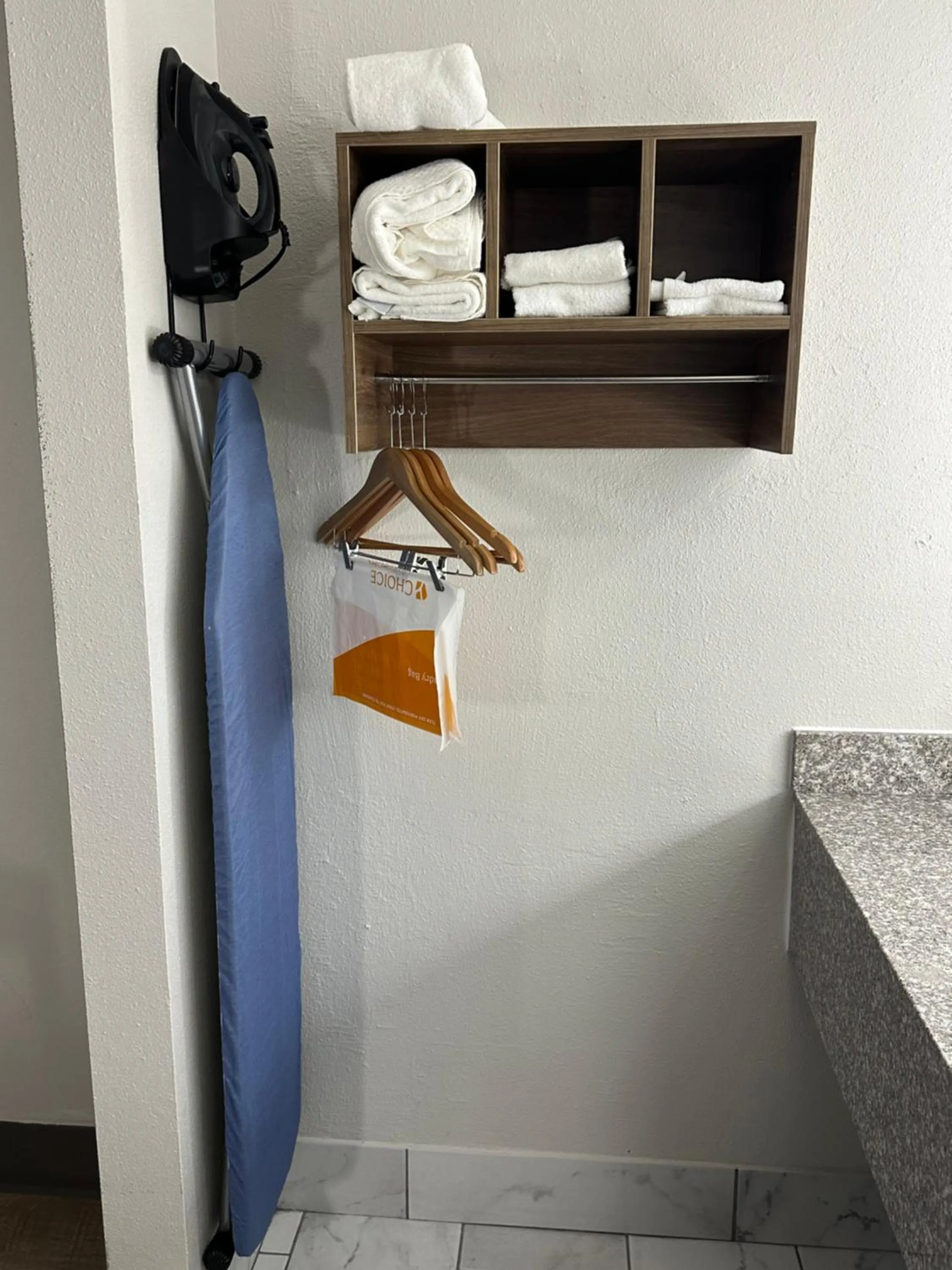 towels in Quality Inn Monroe