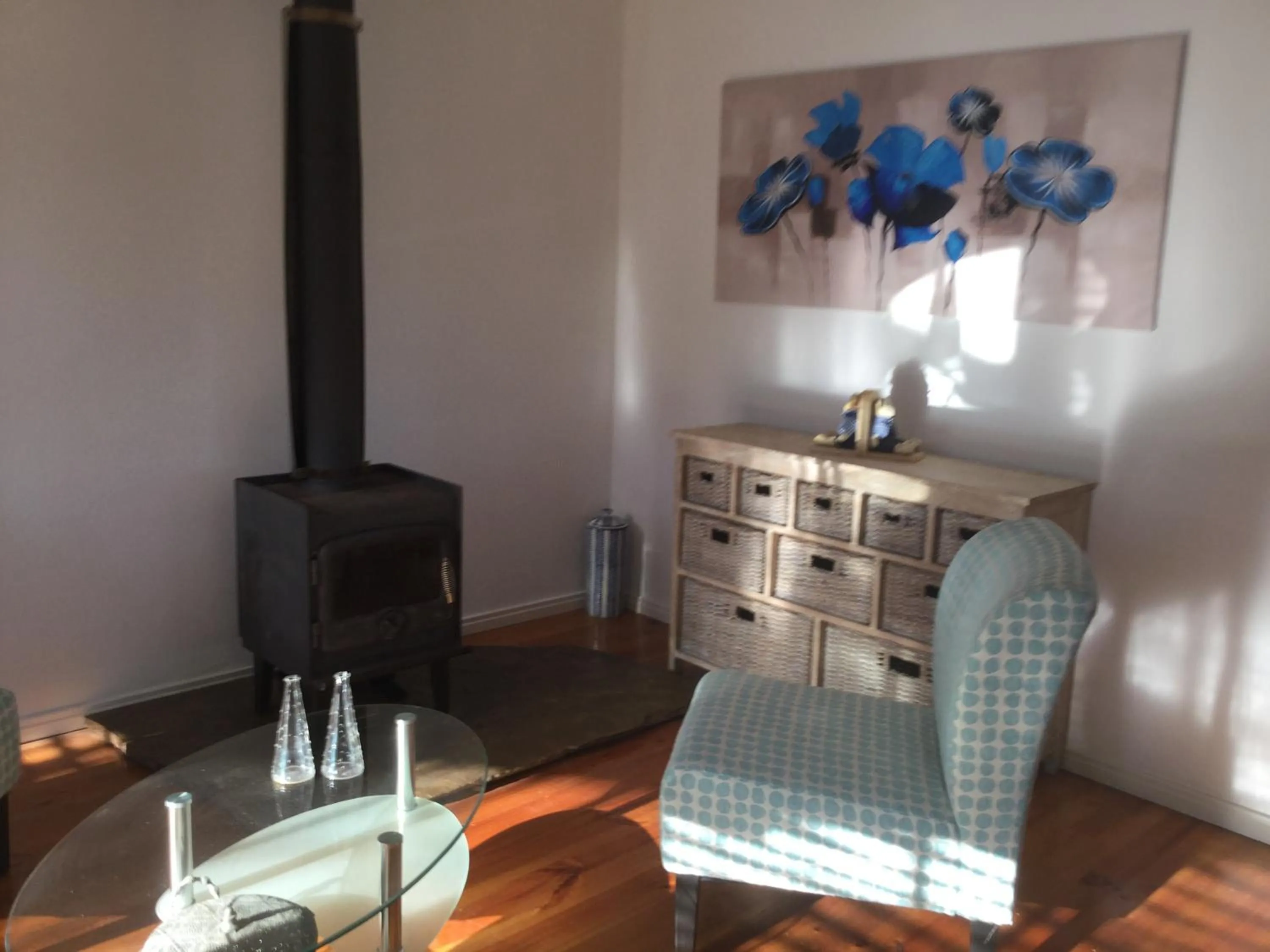 Seating area in Stephanie’s Country Cottages