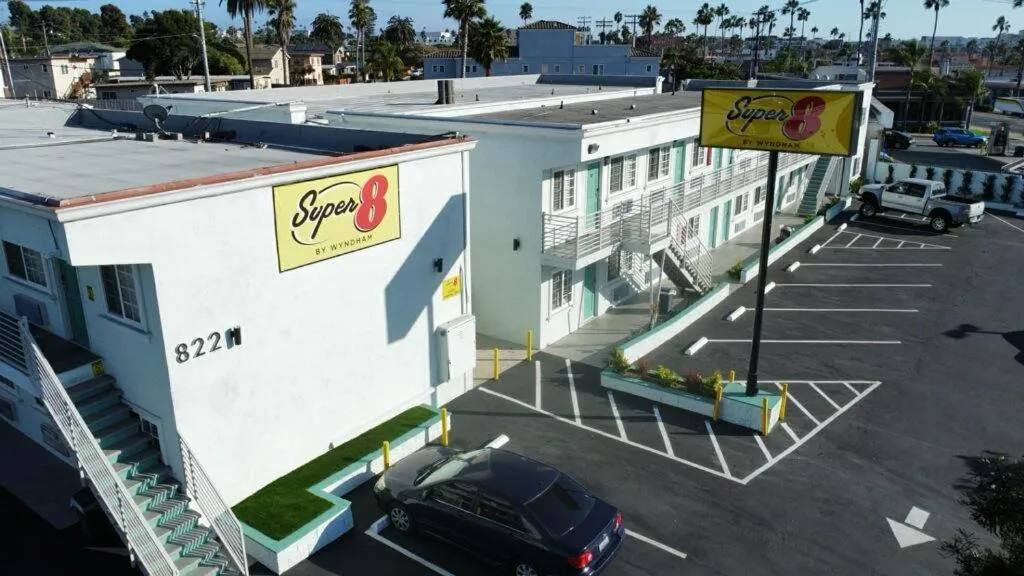 Property building in Super 8 by Wyndham Oceanside Downtown