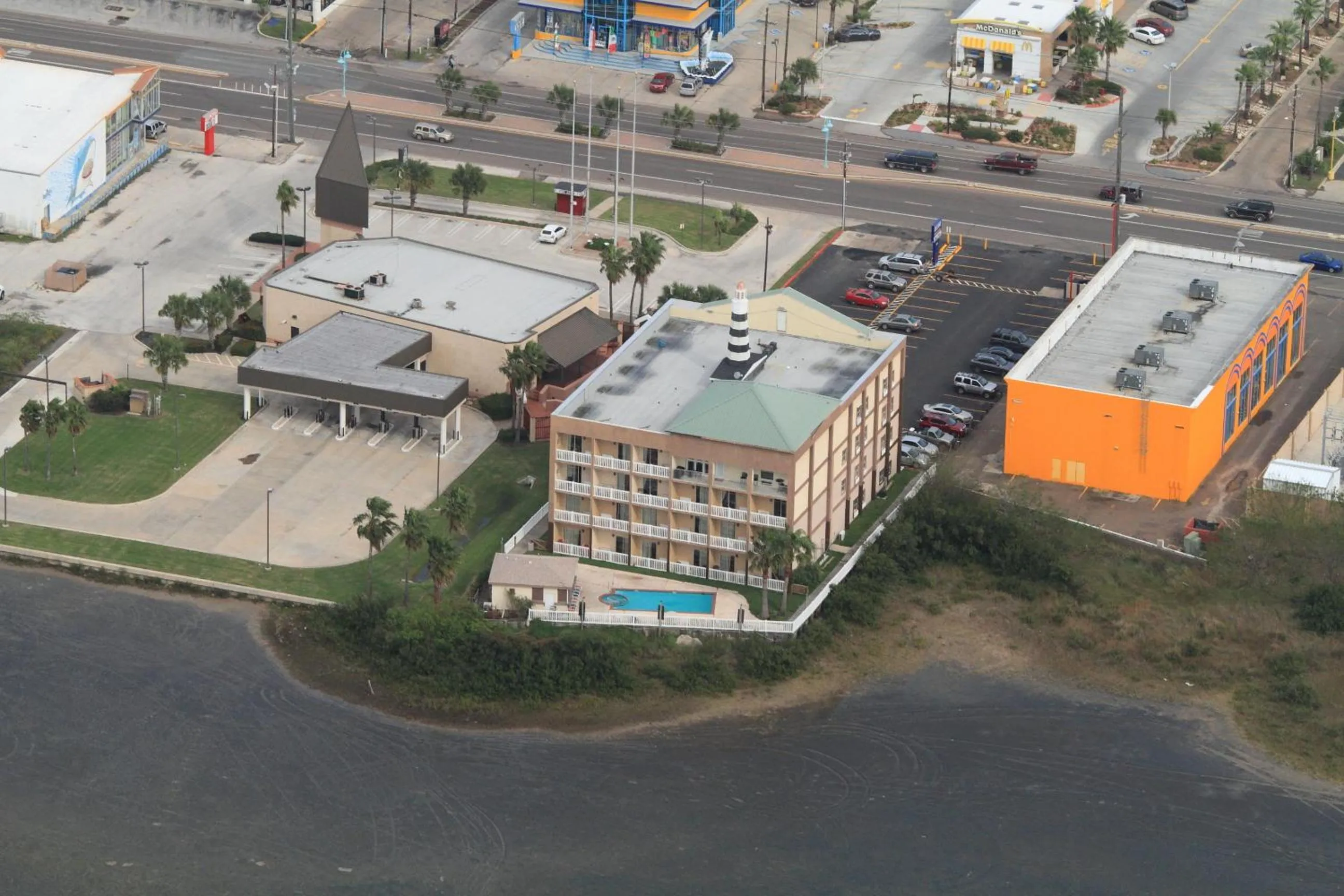 Bird's eye view in Blue Bay Inn and Suites