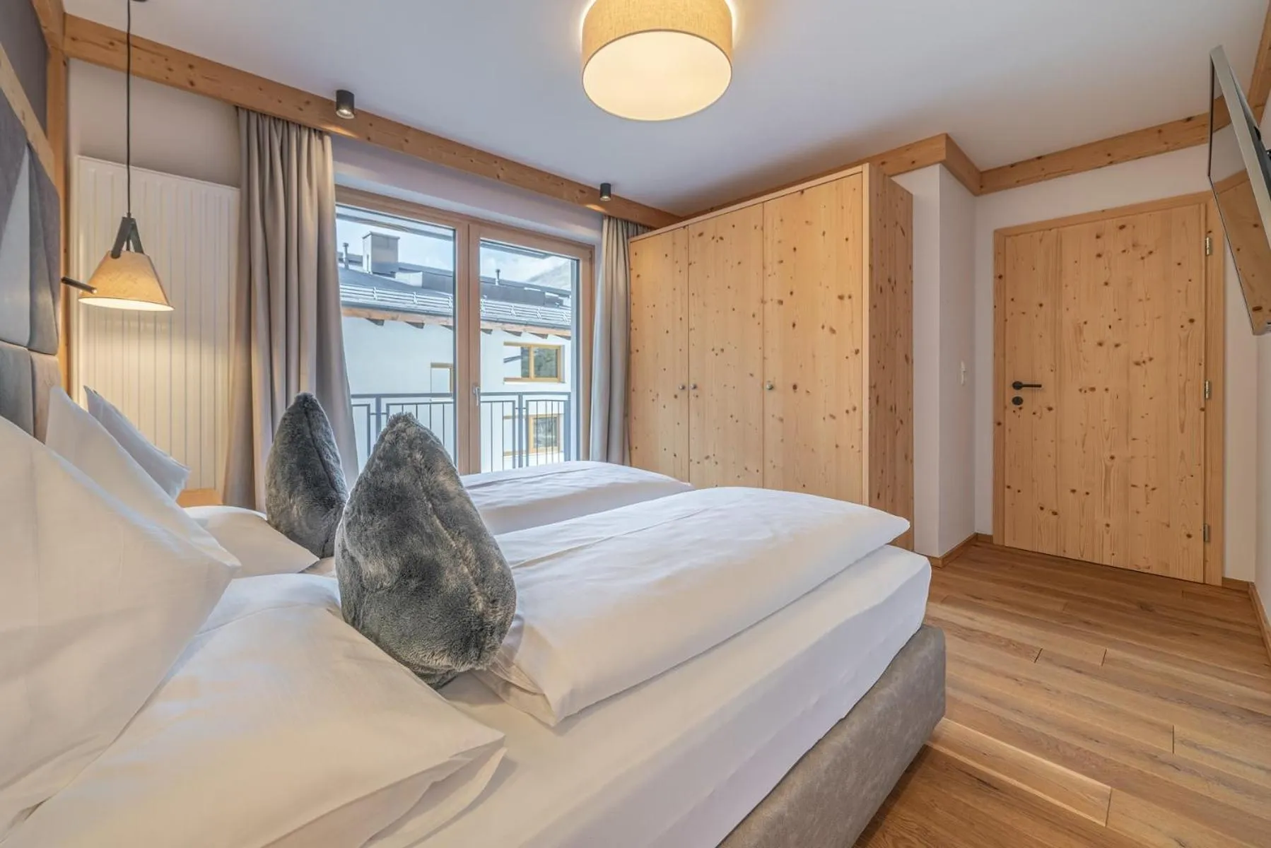 Bedroom, Bed in Gletscherblick- serviced apartments