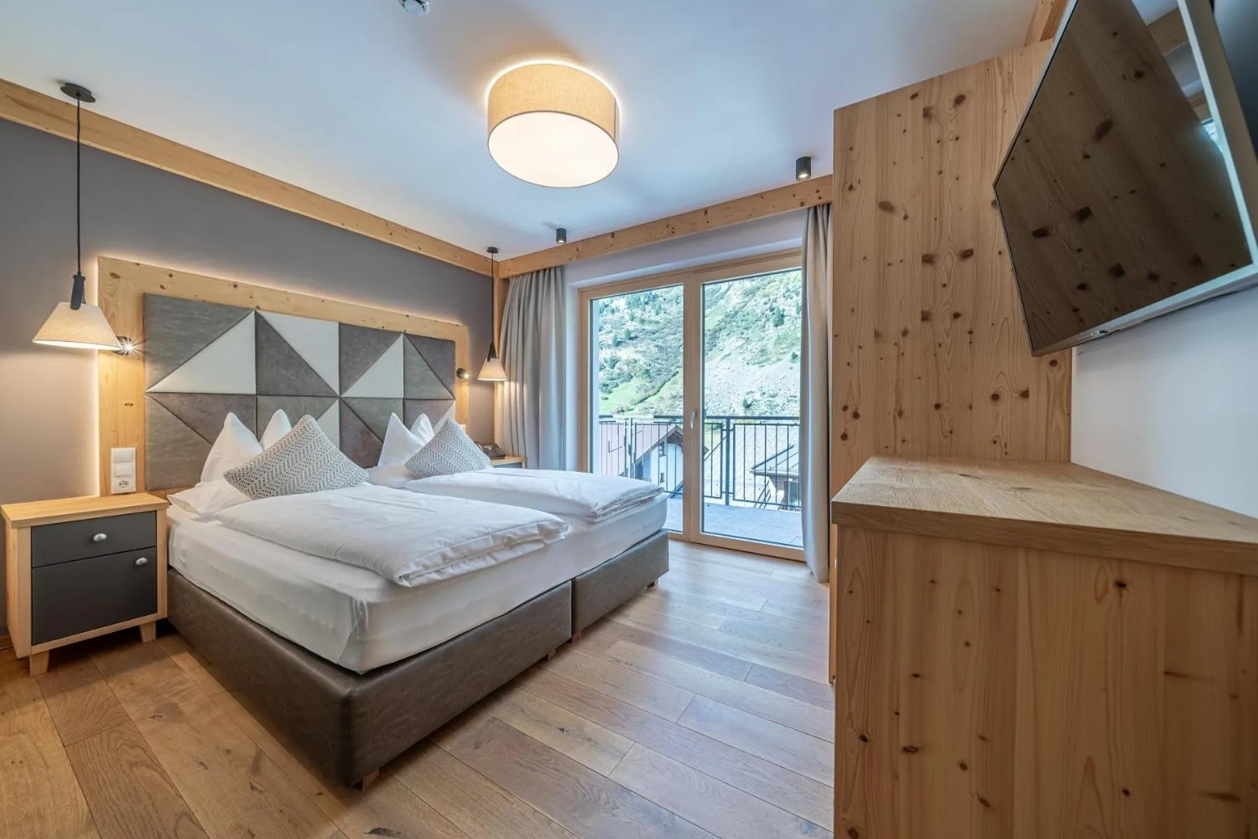 Bedroom, Bed in Gletscherblick- serviced apartments