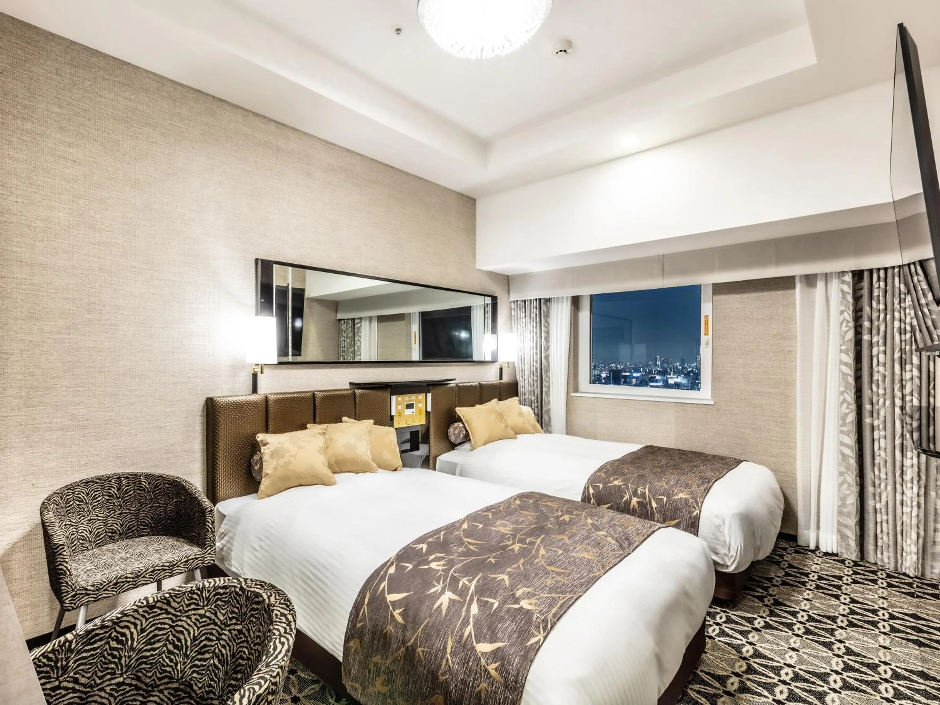 Photo of the whole room, Bed in APA Hotel & Resort Ryogoku Ekimae Tower