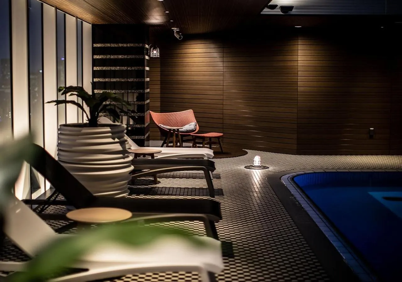 Swimming pool in APA Hotel & Resort Ryogoku Ekimae Tower