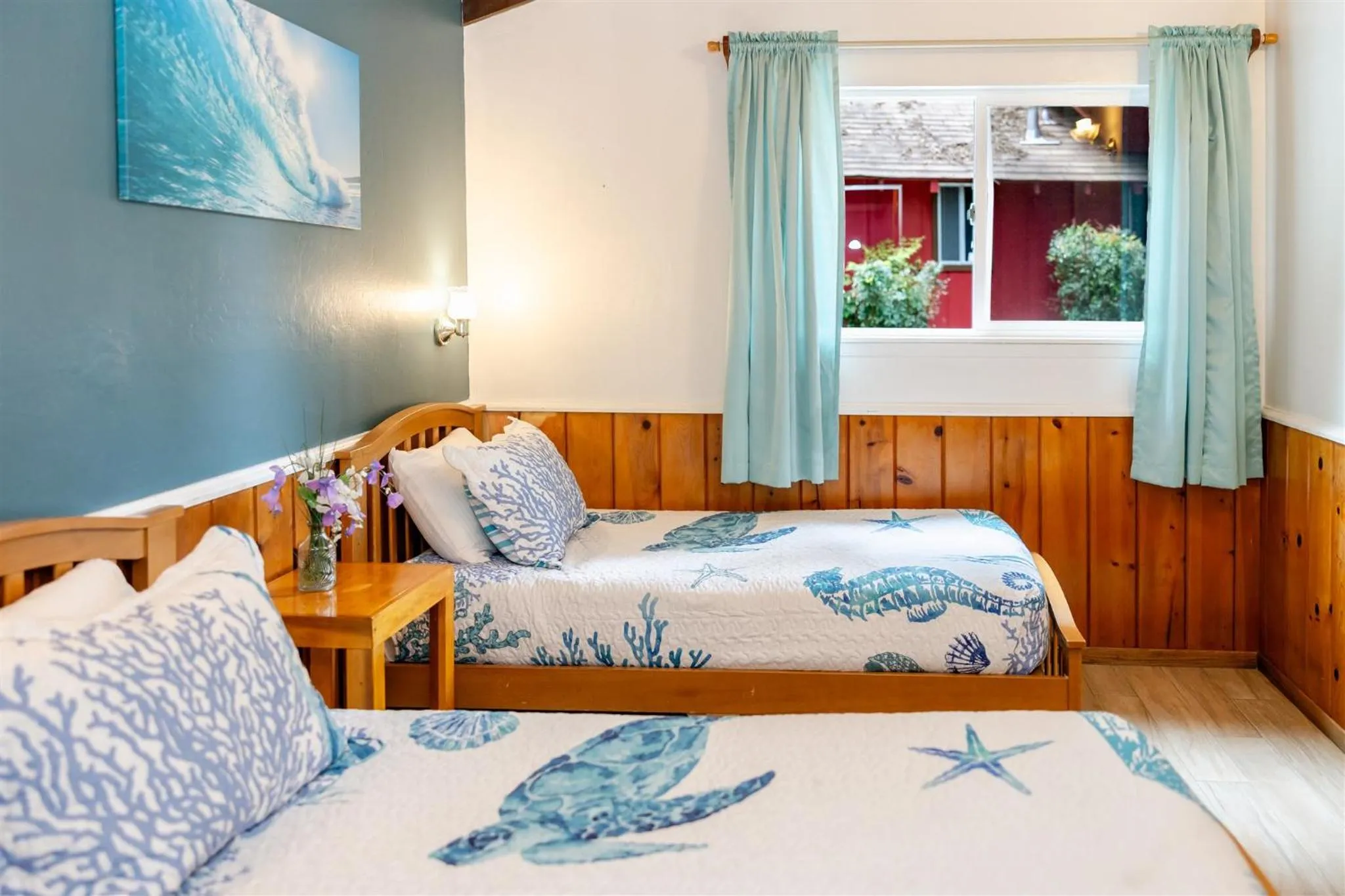 Bed in Fern River Resort