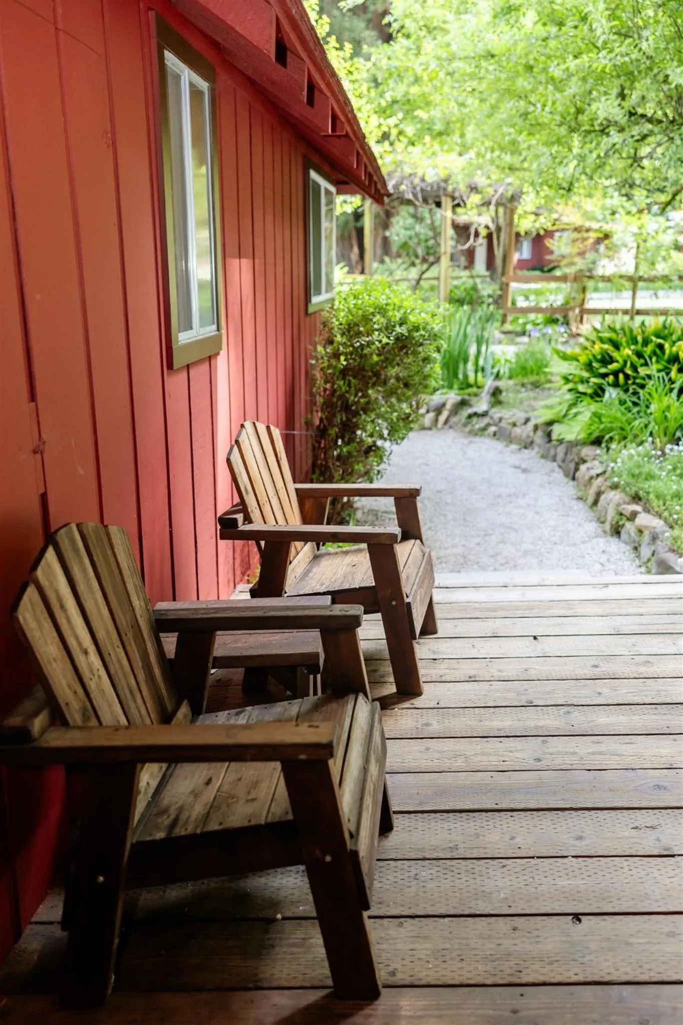 Patio in Fern River Resort