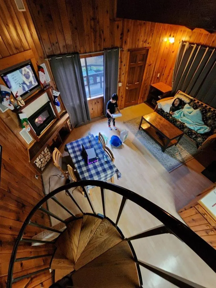 Bed in Fern River Resort