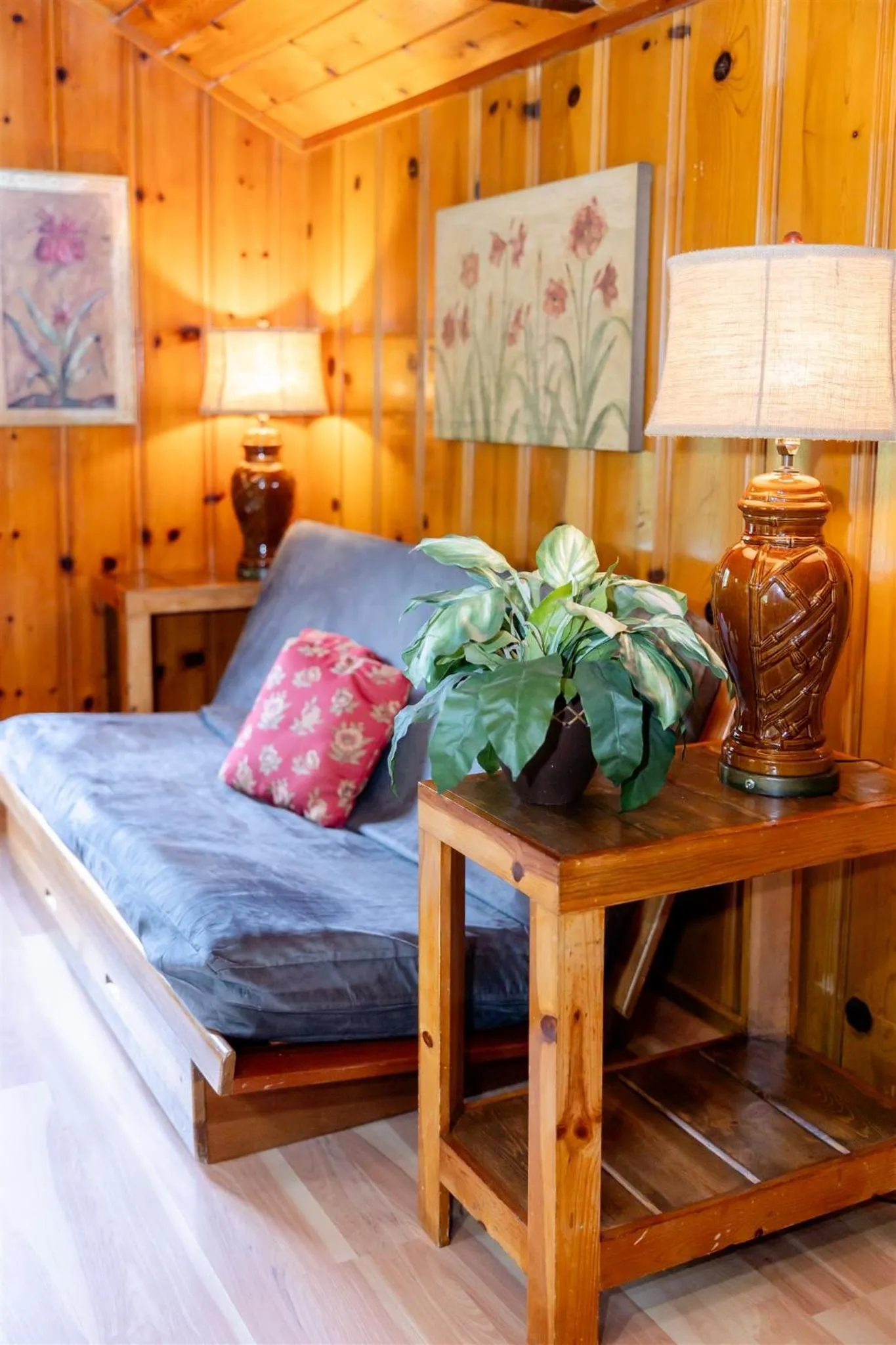 Bed in Fern River Resort