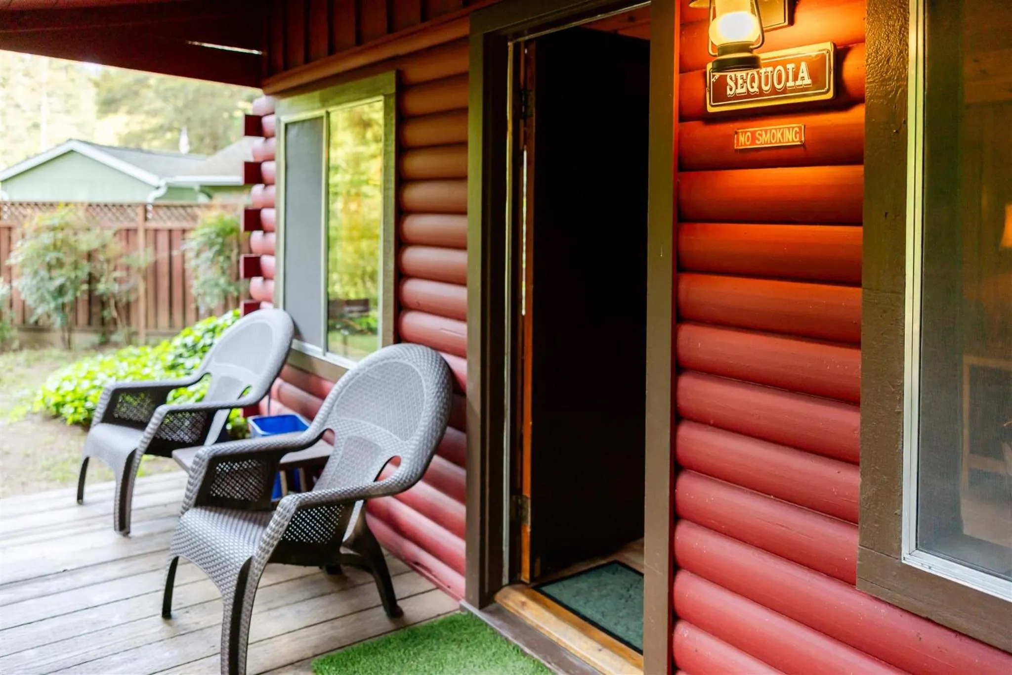 Patio in Fern River Resort