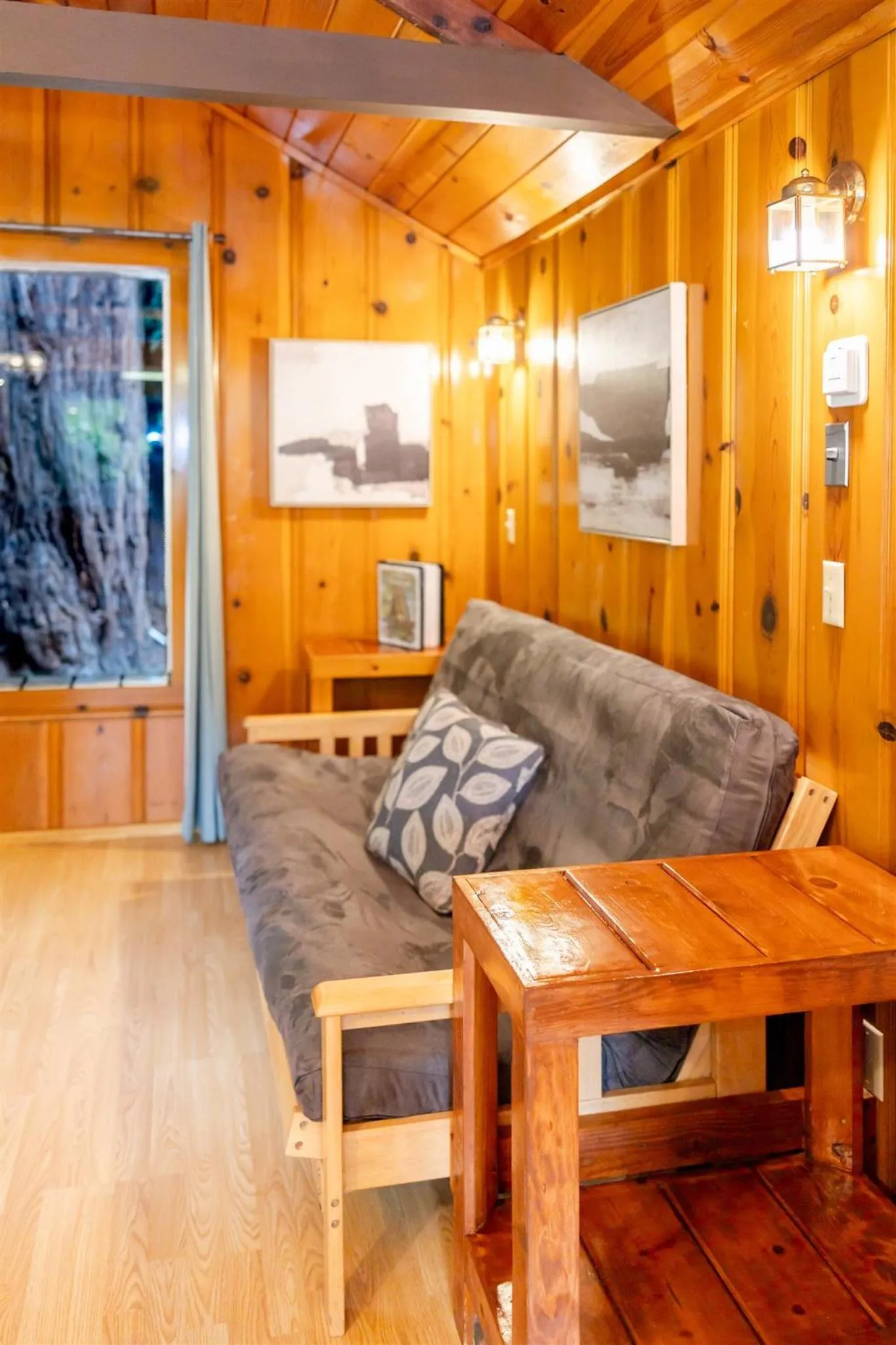 Bed in Fern River Resort