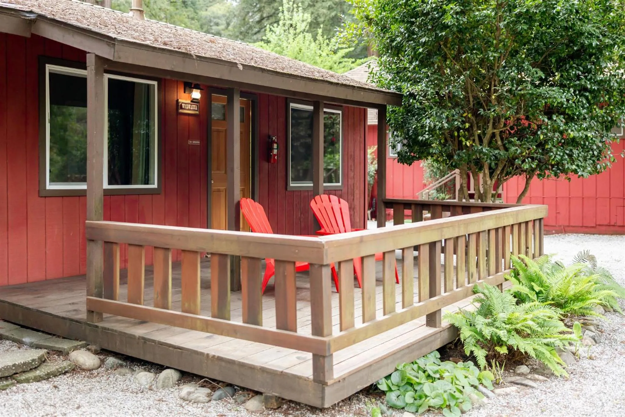 Patio in Fern River Resort