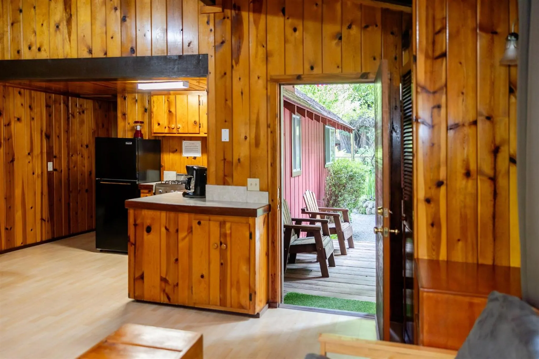 Kitchen or kitchenette in Fern River Resort