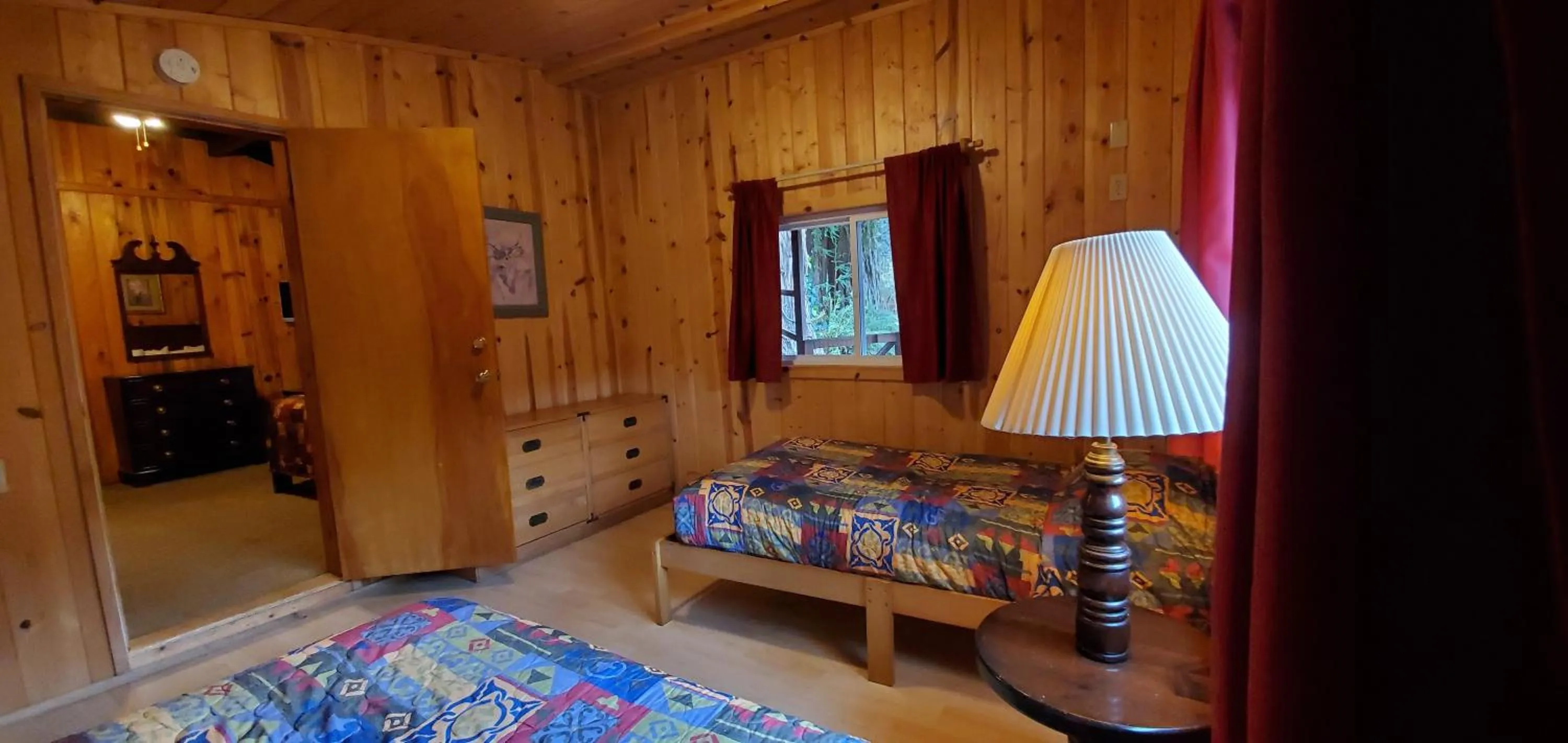 Bed in Fern River Resort