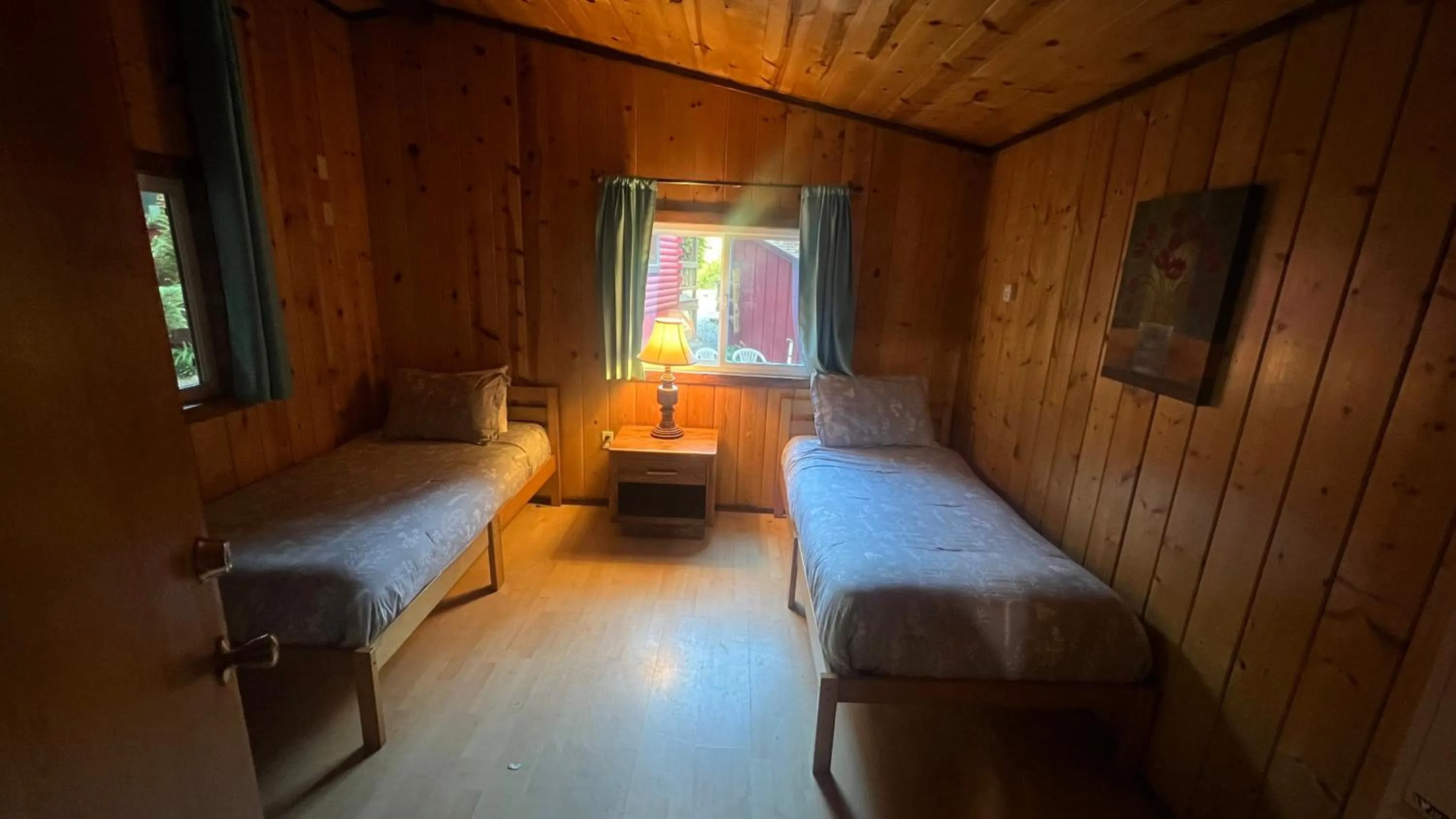 Bed in Fern River Resort