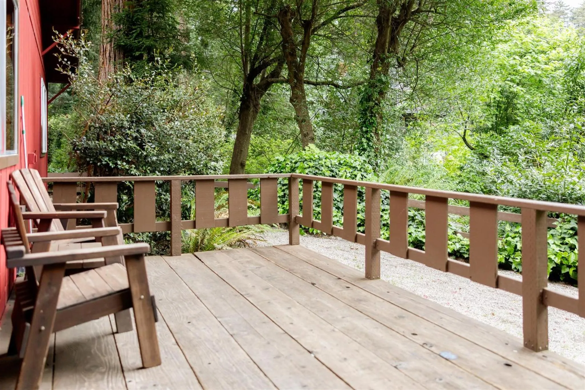 Patio in Fern River Resort