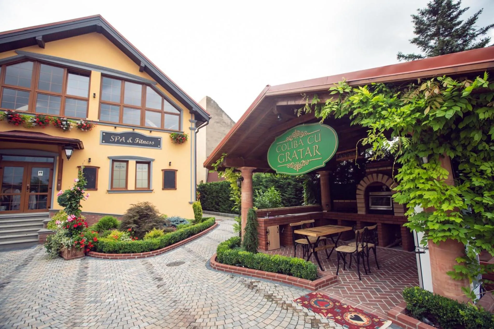 Garden in Pension Kokel