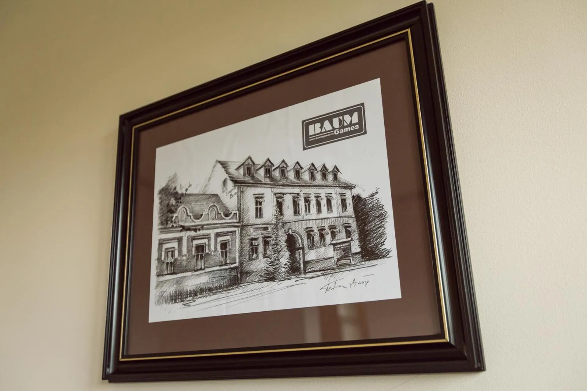 Decorative detail in Pension Kokel