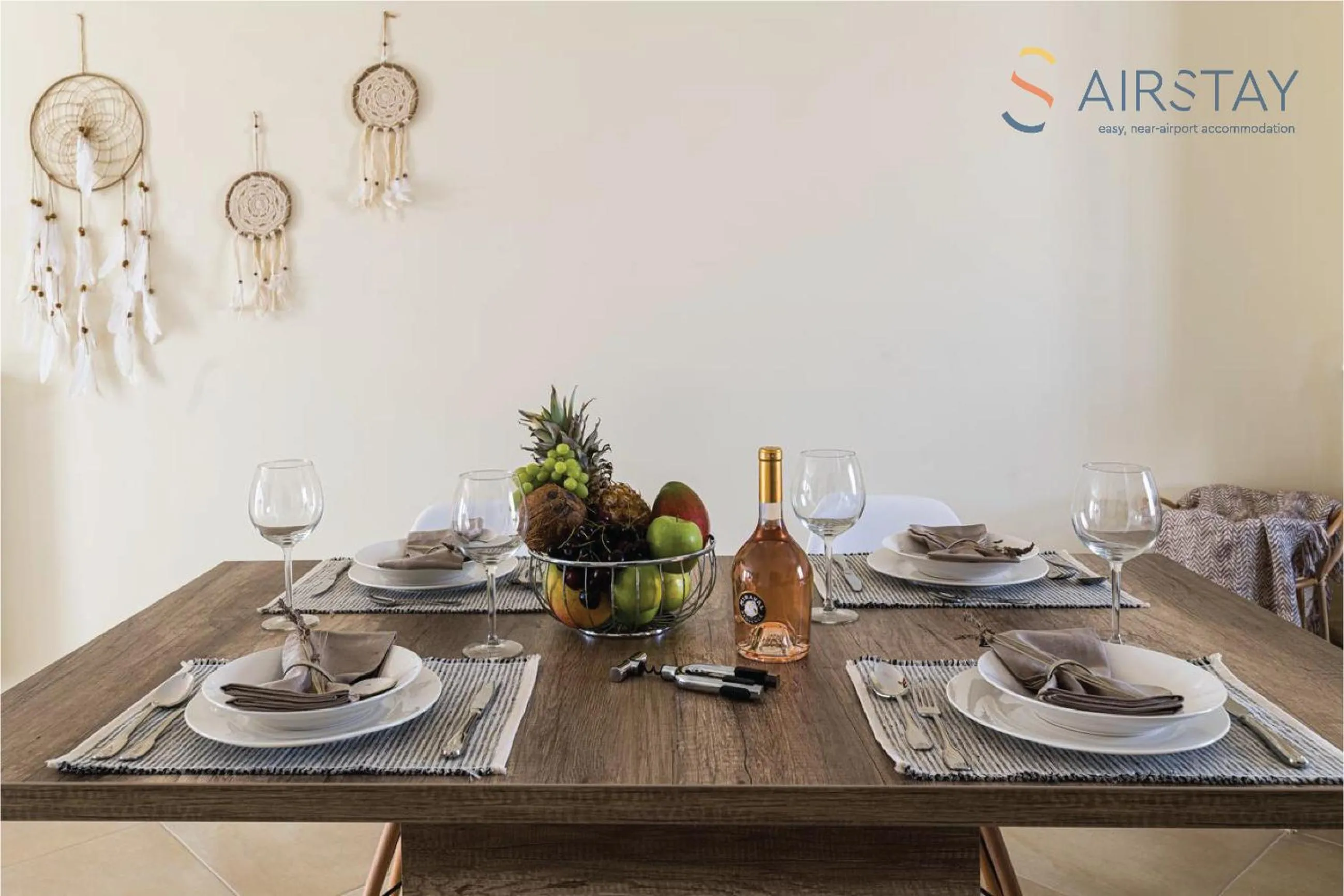 Dining area in Thresh Apartments Airport by Airstay