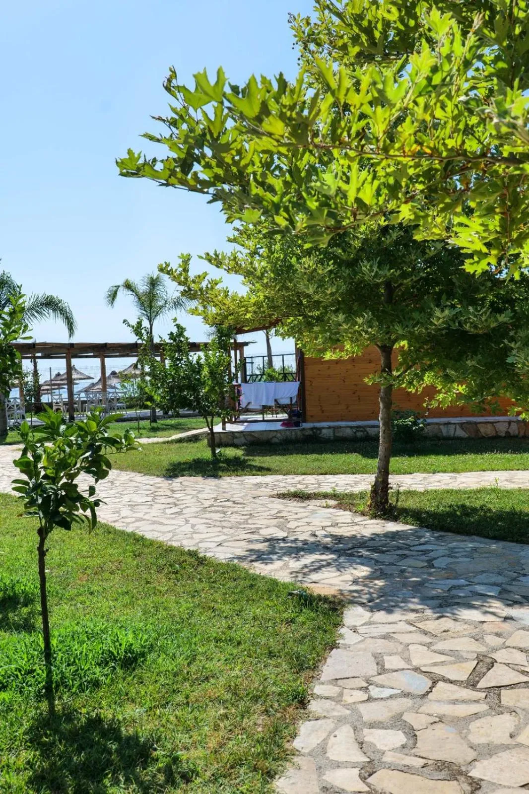 Garden in Bunec Beach Resort