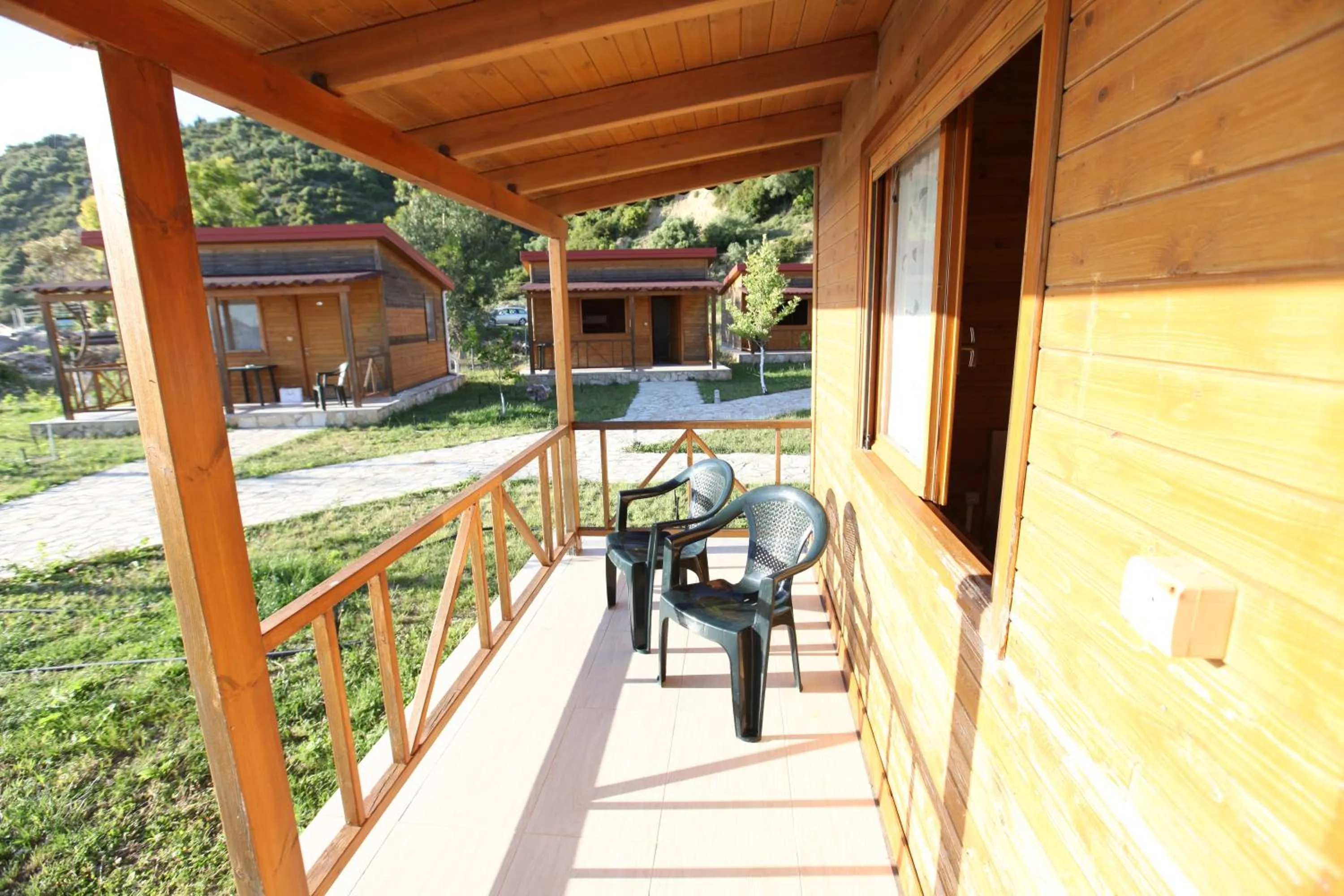 Balcony/Terrace in Bunec Beach Resort