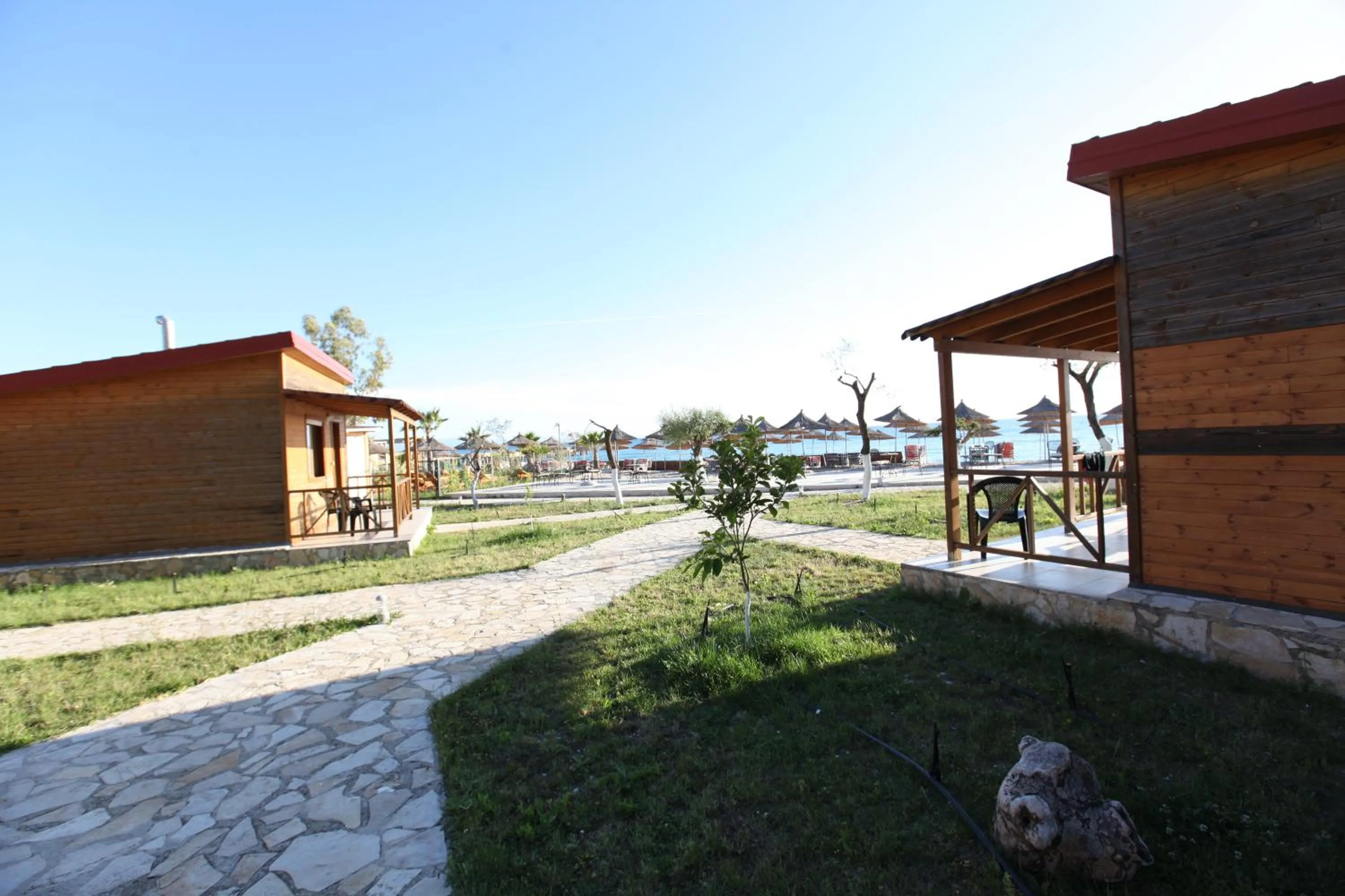 Patio in Bunec Beach Resort