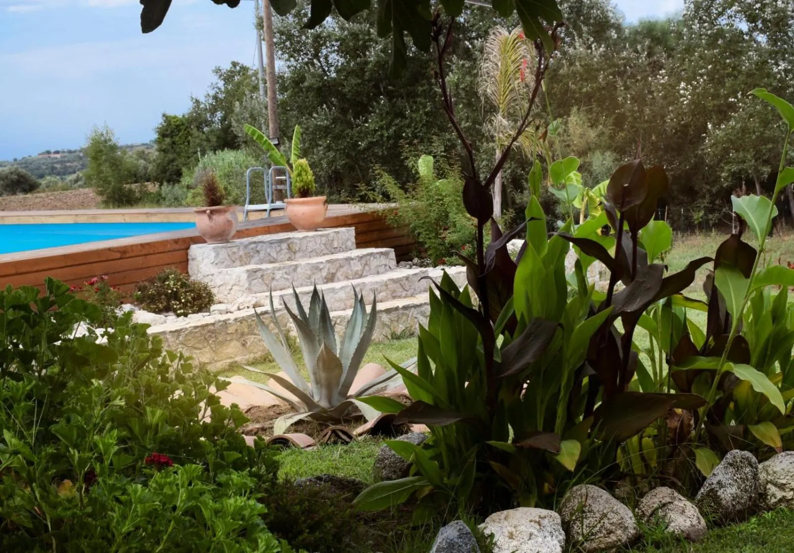Garden in Al Passo di Thalia