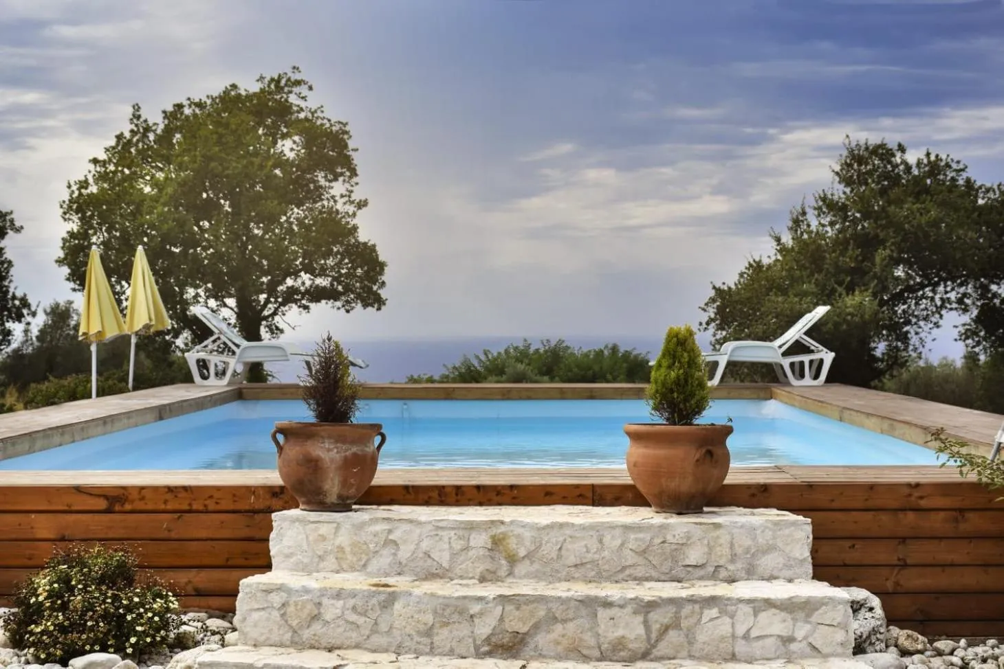 Swimming pool in Al Passo di Thalia
