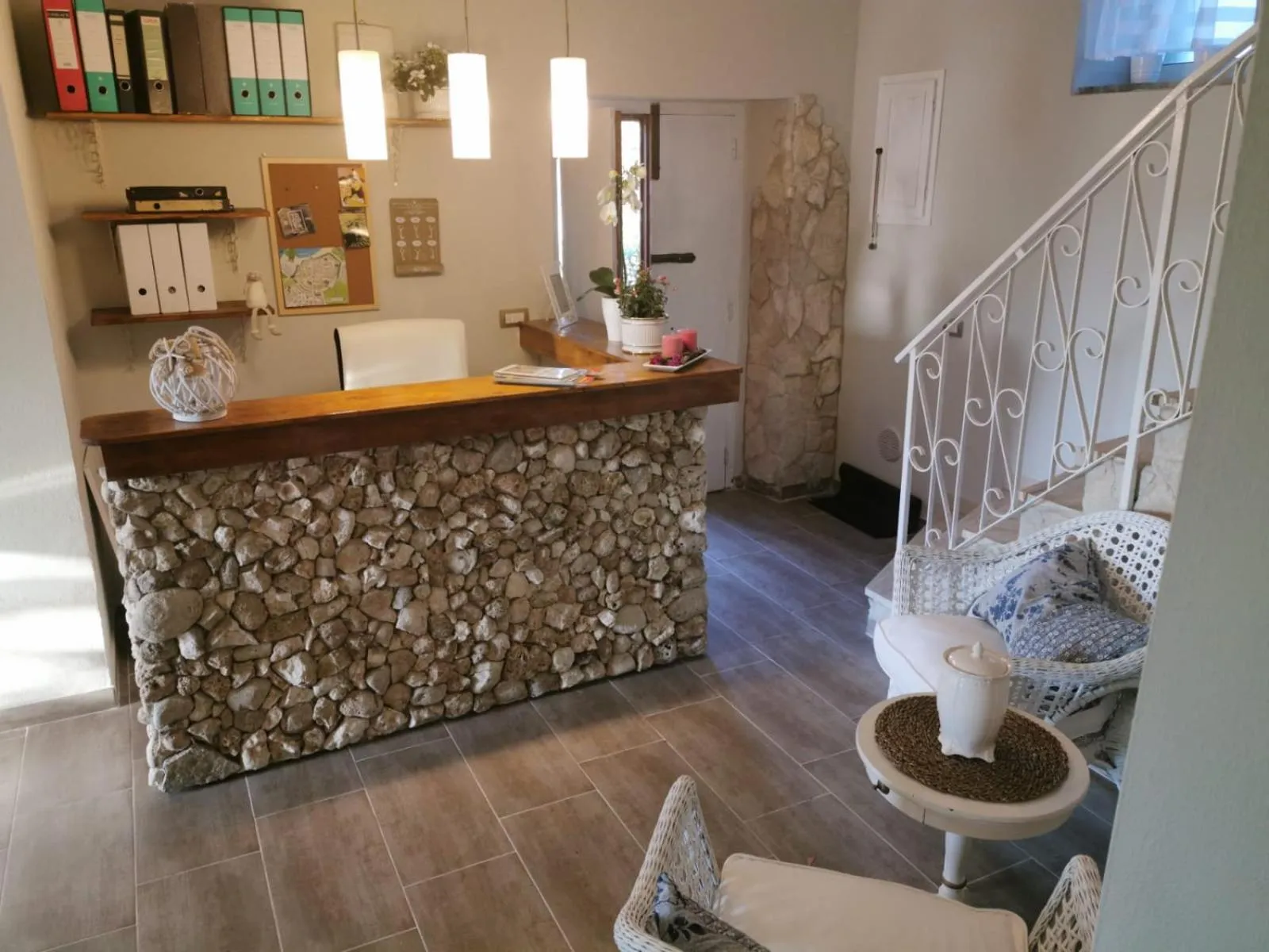 Lobby or reception in Al Passo di Thalia